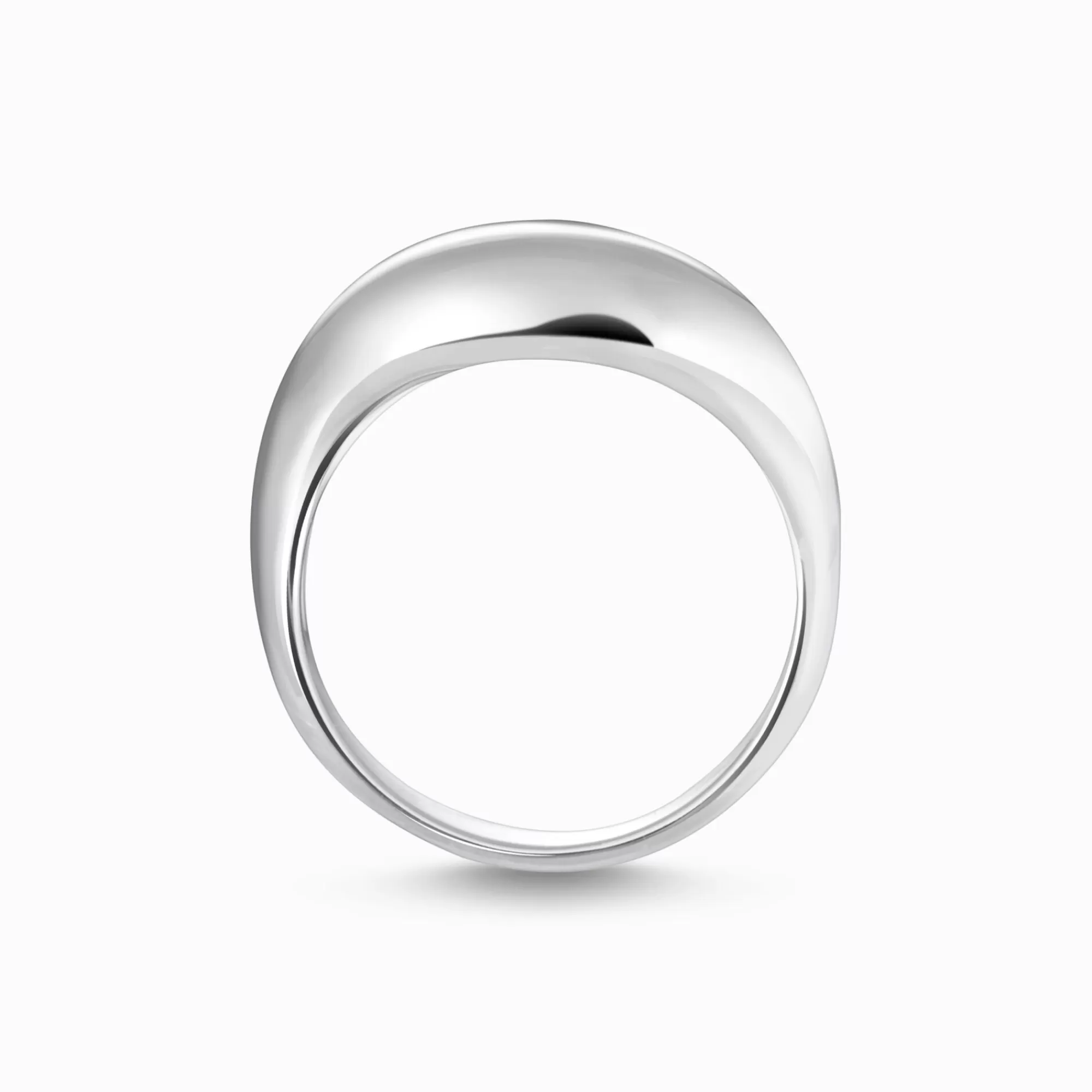 Online Anillo de plata con forma orgánica Mujer Anillos | Plata 925