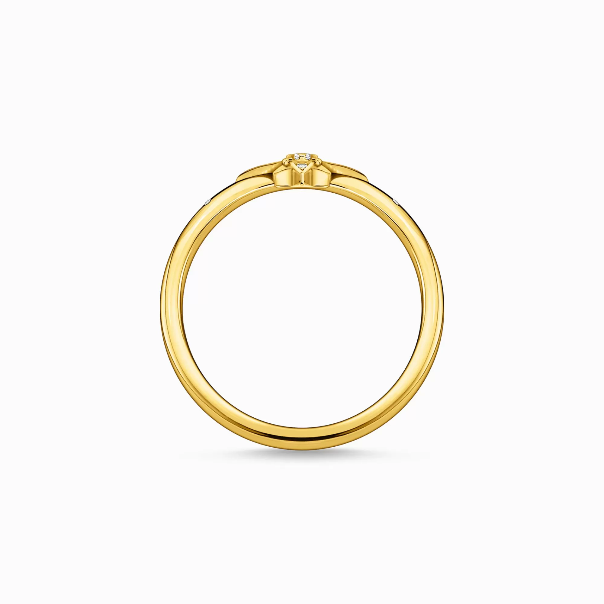 Online Anillo estrella piedras oro Mujer Anillos | Baño De Oro De 18 Quilates - Plata 925