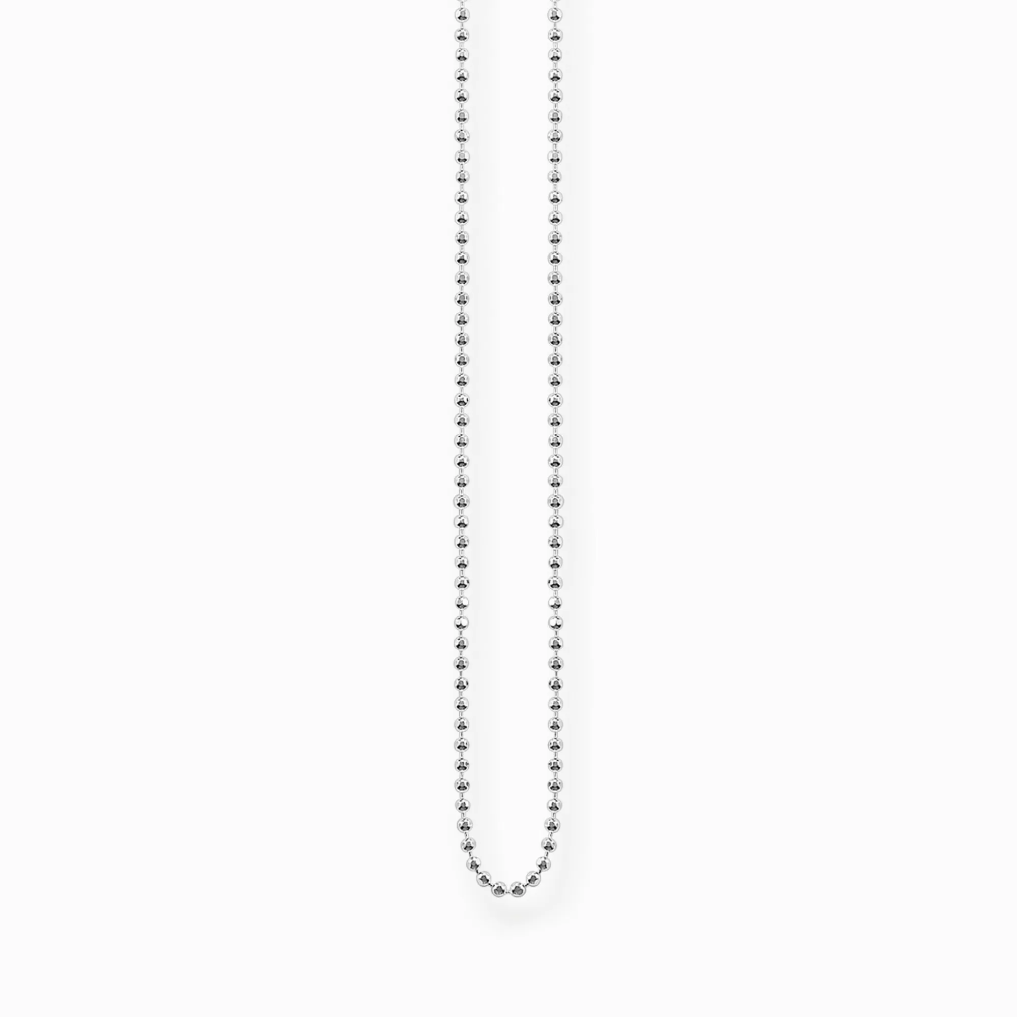 Best Sale Cadena de bolas de plata grosor 1,2 mm Mujer Cadenas | Cadenas