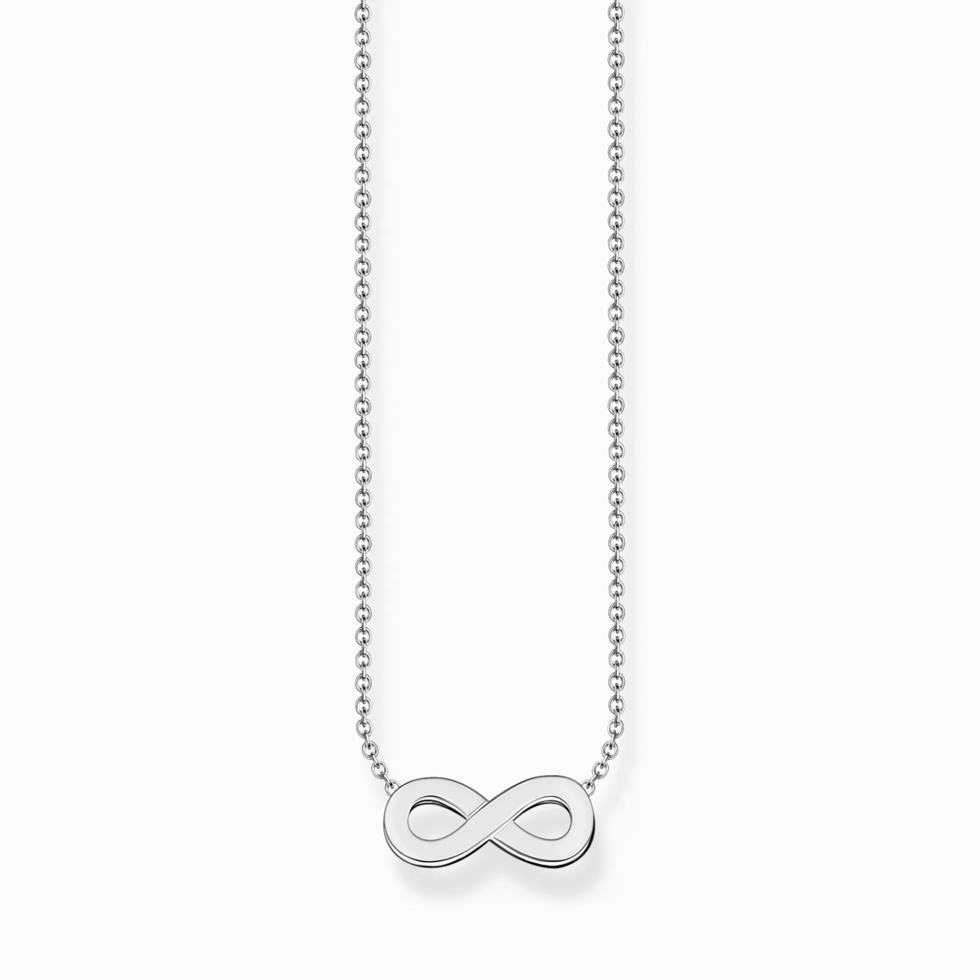 Hot Cadena de plata con colgante de símbolo del infinito Mujer Cadenas | Plata 925