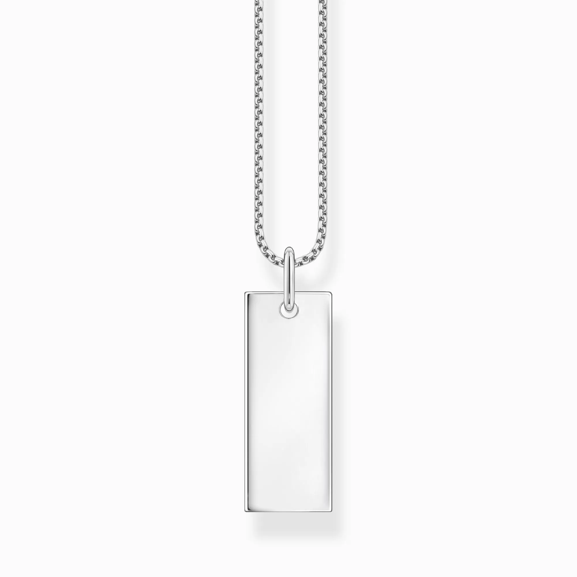 Outlet Cadena tag plata Mujer Cadenas