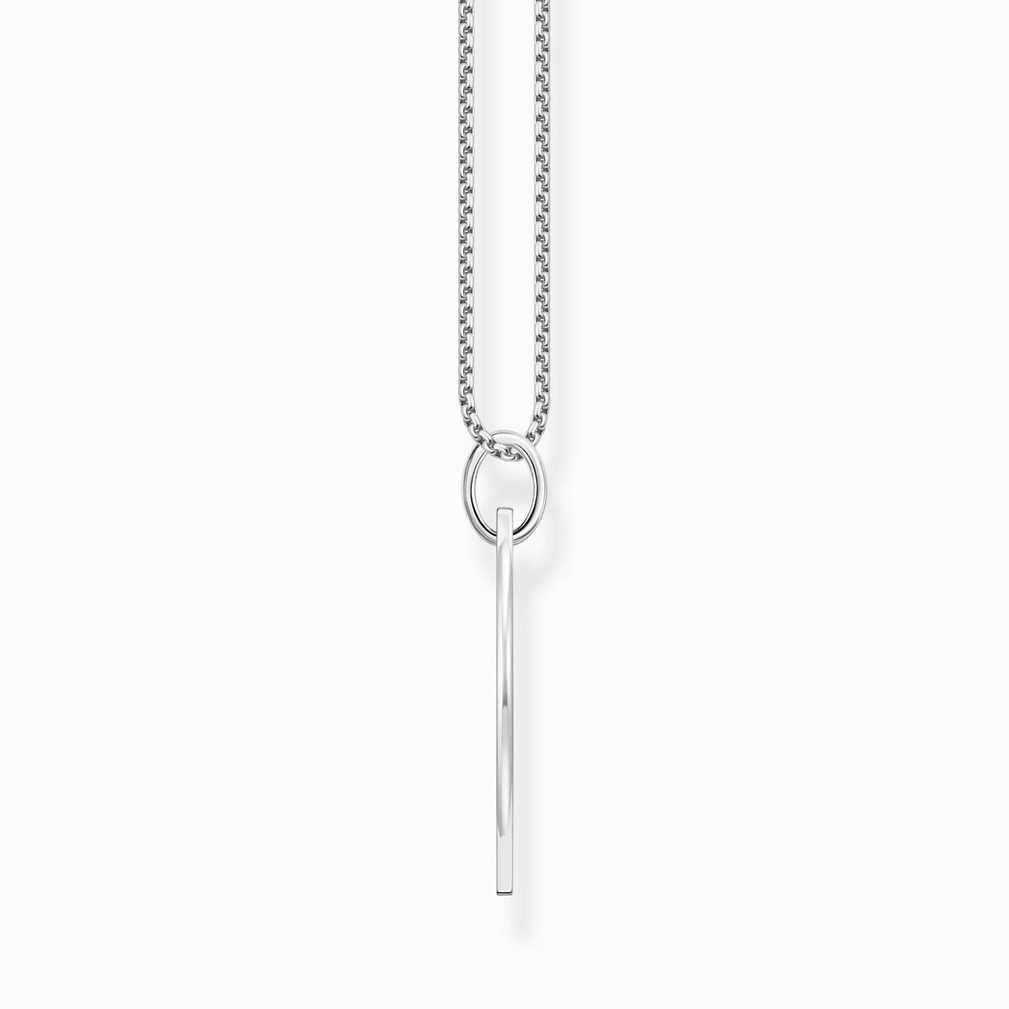 Outlet Cadena tag plata Mujer Cadenas