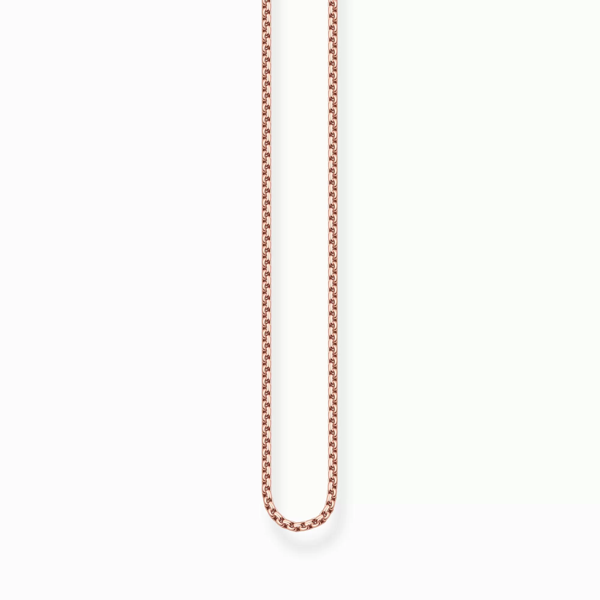 Store Cadena veneciana Grosor 1 mm Mujer Cadenas | Baño De Oro Rosa De 18 Quilates - Plata 925