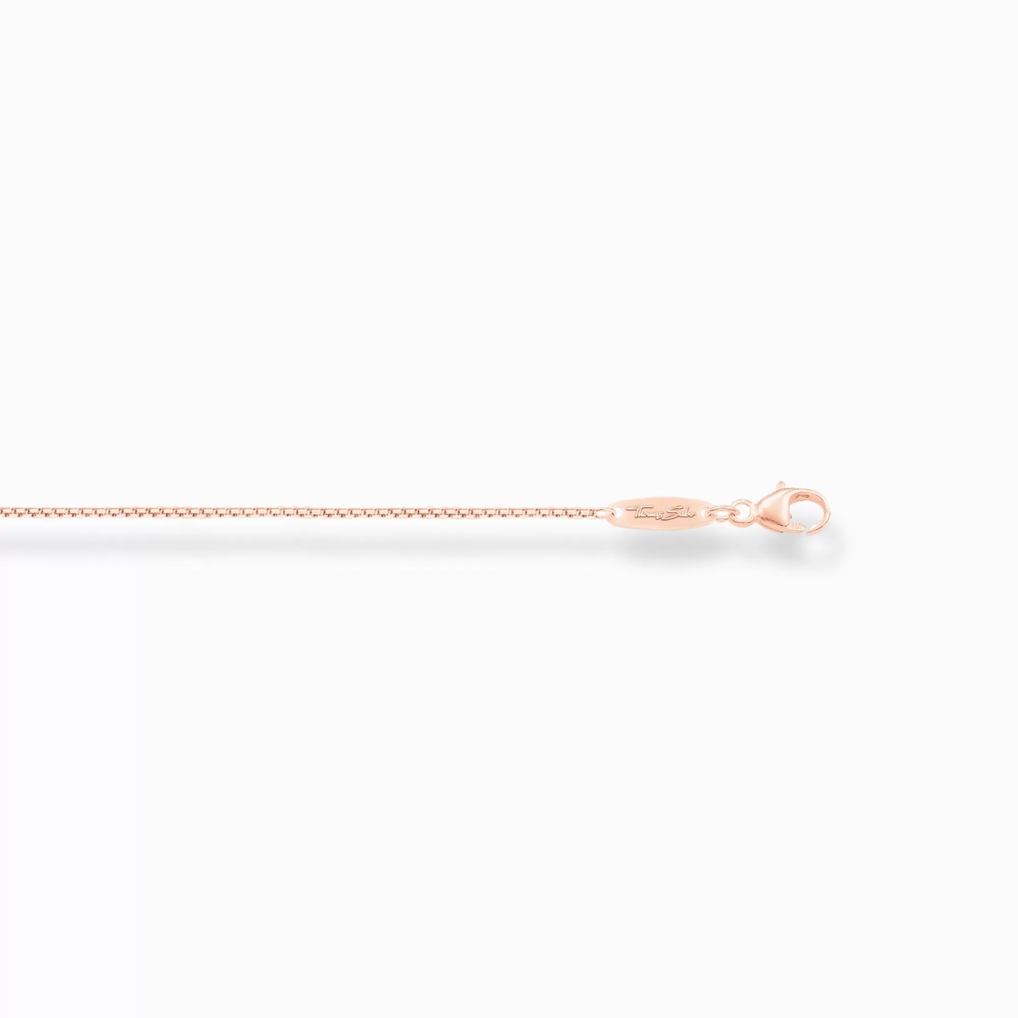 Store Cadena veneciana Grosor 1 mm Mujer Cadenas | Baño De Oro Rosa De 18 Quilates - Plata 925