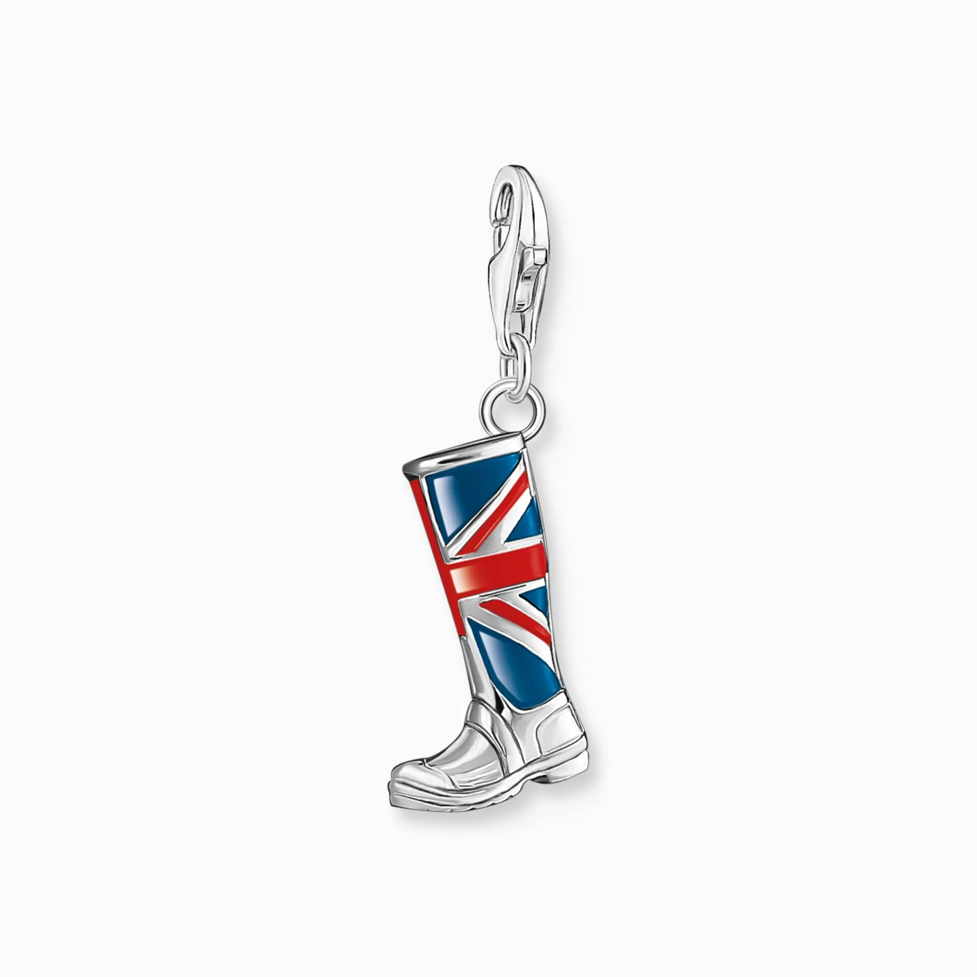 Sale Charm bota LONDON con bandera del Reino Unido, realizado en plata Mujer Charms | Charms
