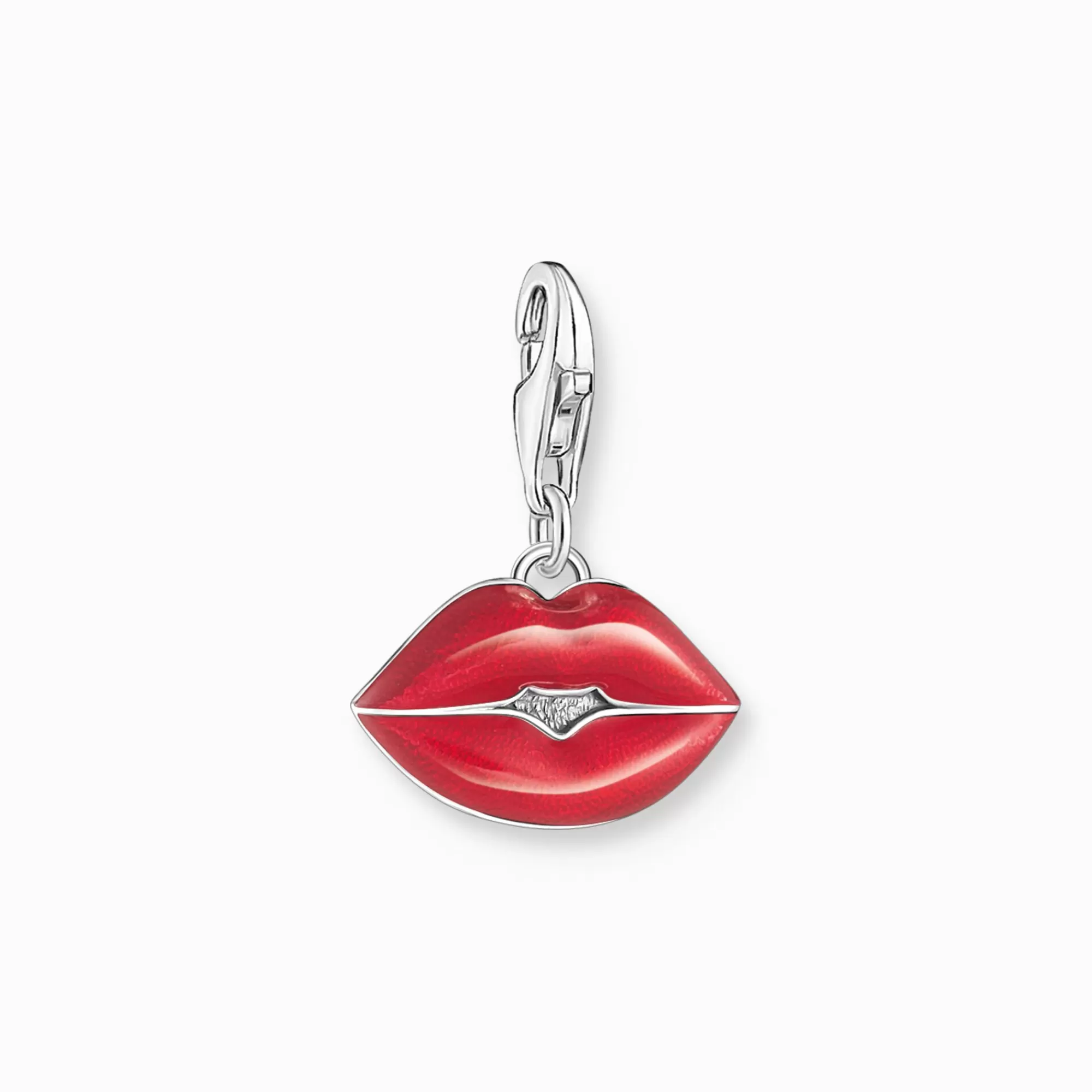 Sale Charm de beso rojo de plata Mujer Charms | Charms