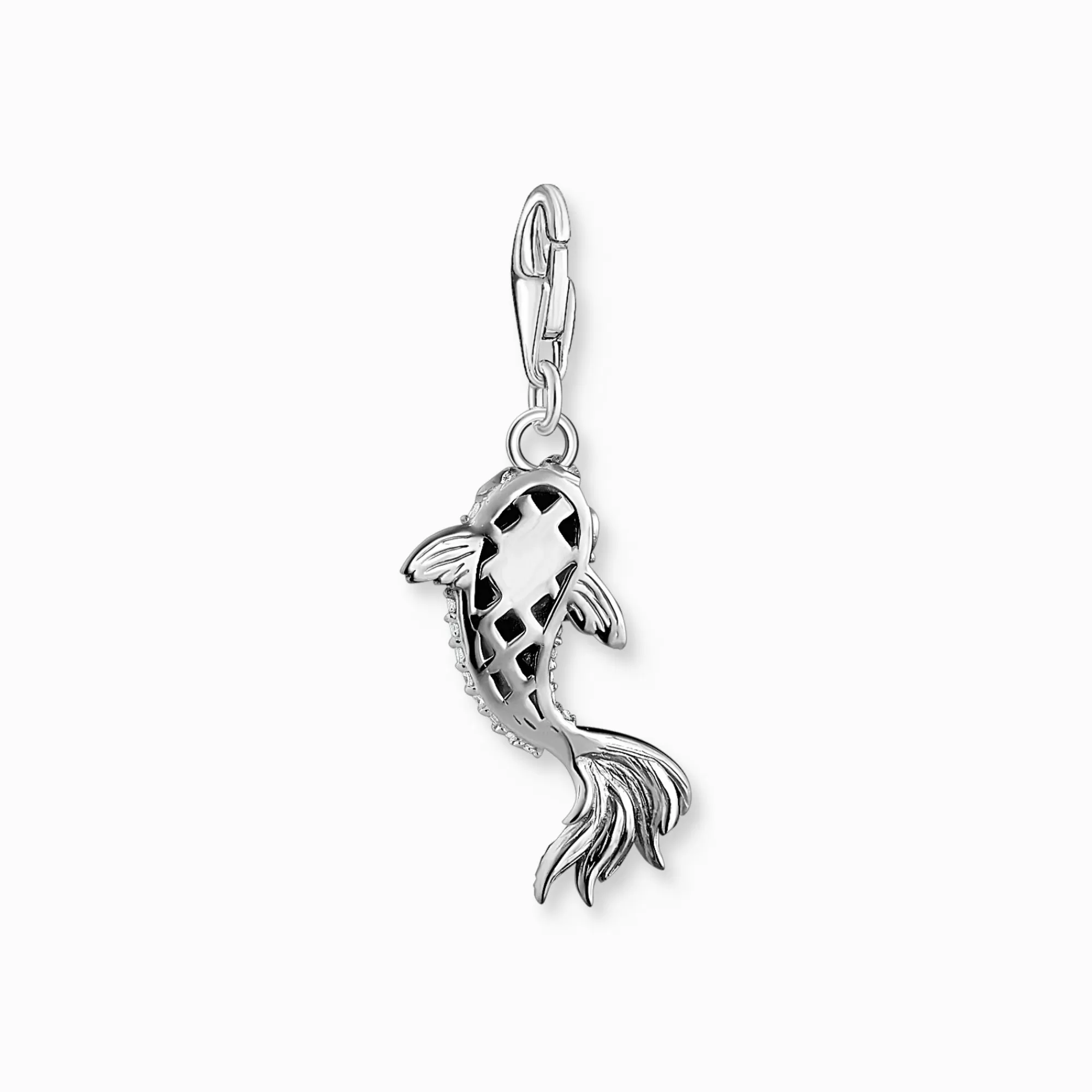 Clearance Charm de koi con circonitas plata Mujer Charms | Charms