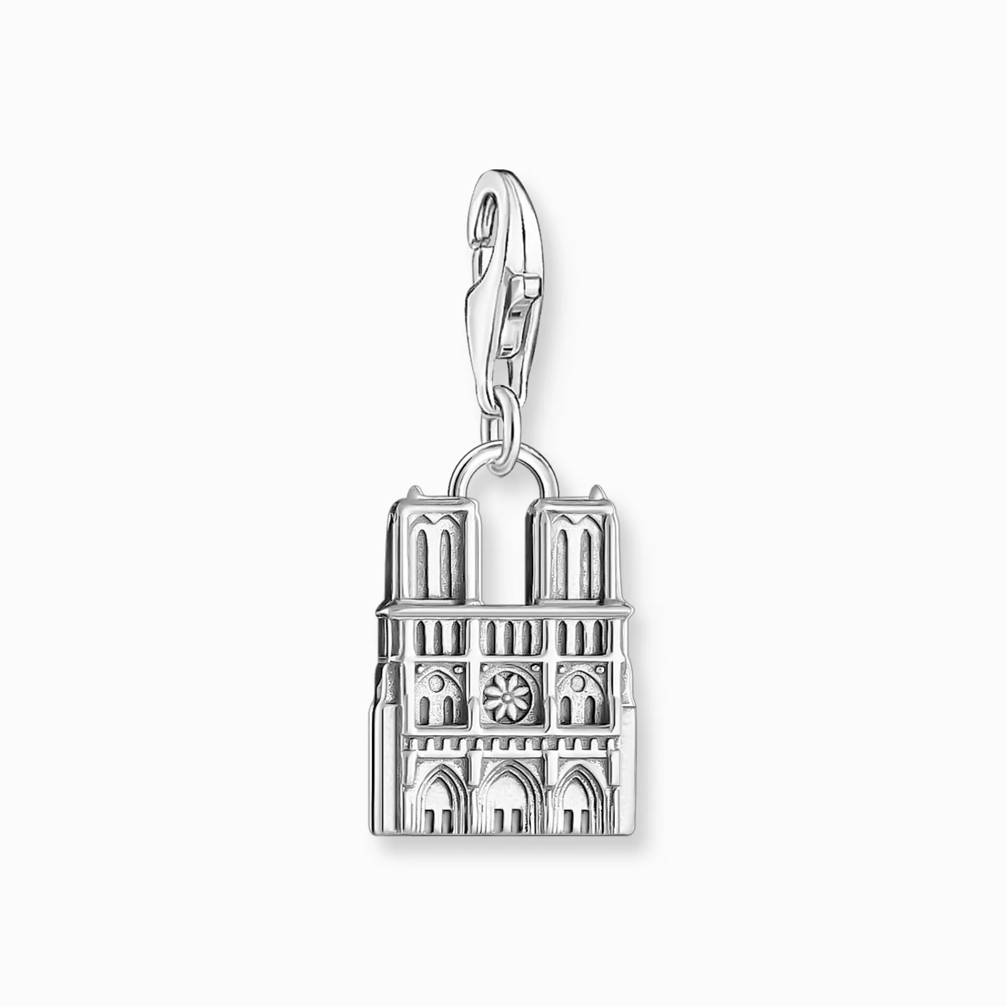 Flash Sale Charm de Notre Dame de plata Mujer Charms | Charms