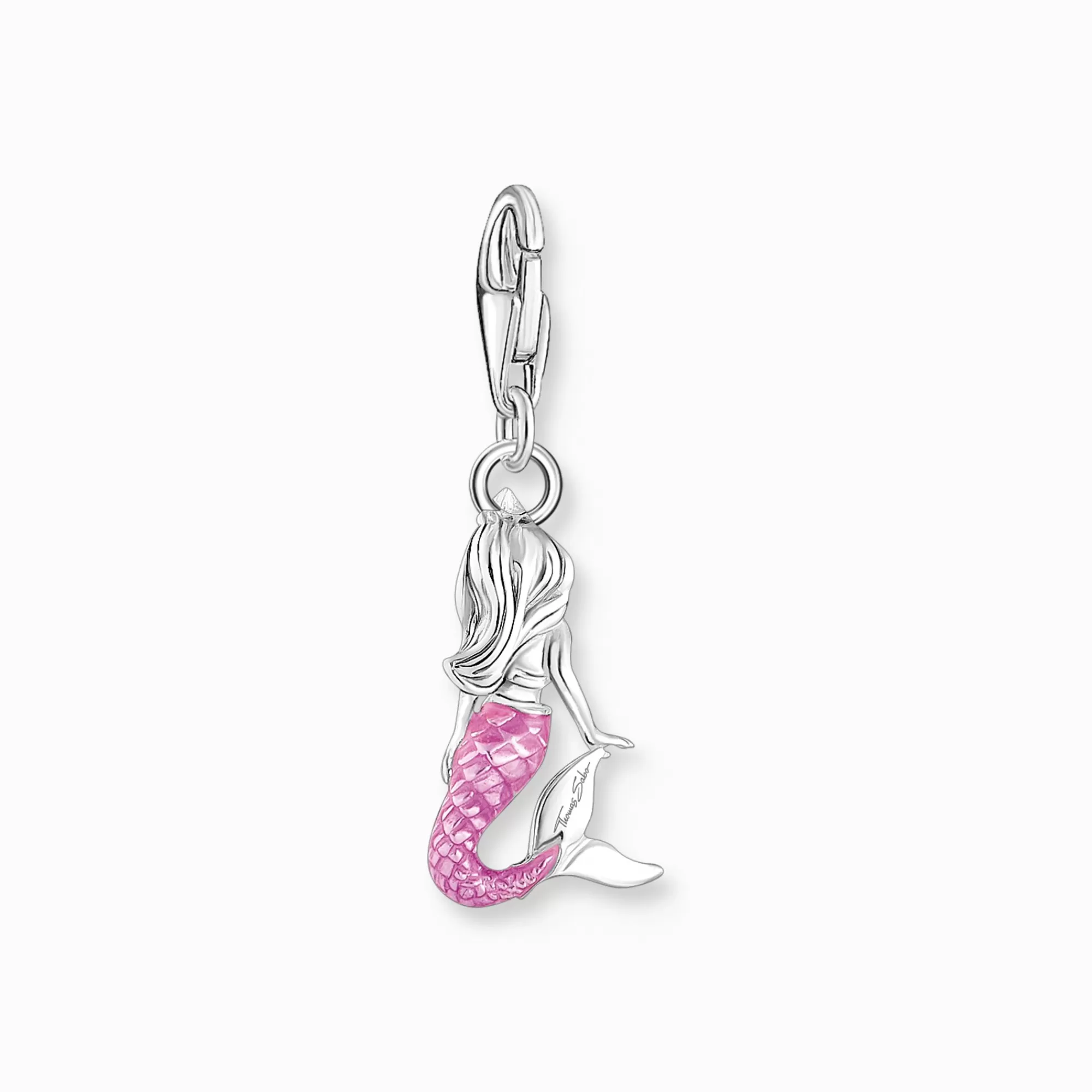 Cheap Charm de plata con diseño de sirenita Mujer Charms | Charms