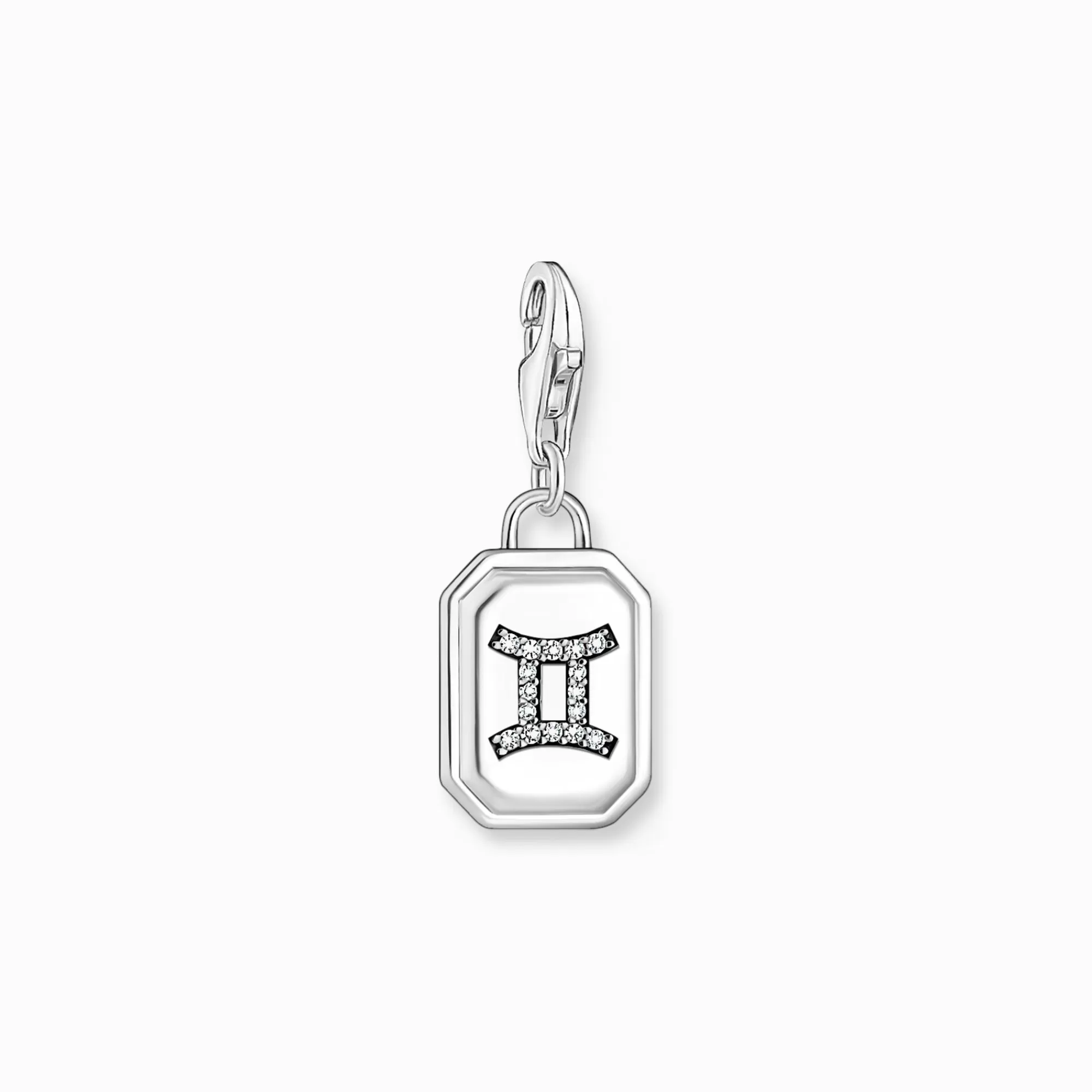 Sale Charm de plata del signo del Zodiaco Géminis con piedras Mujer Charms | Charms