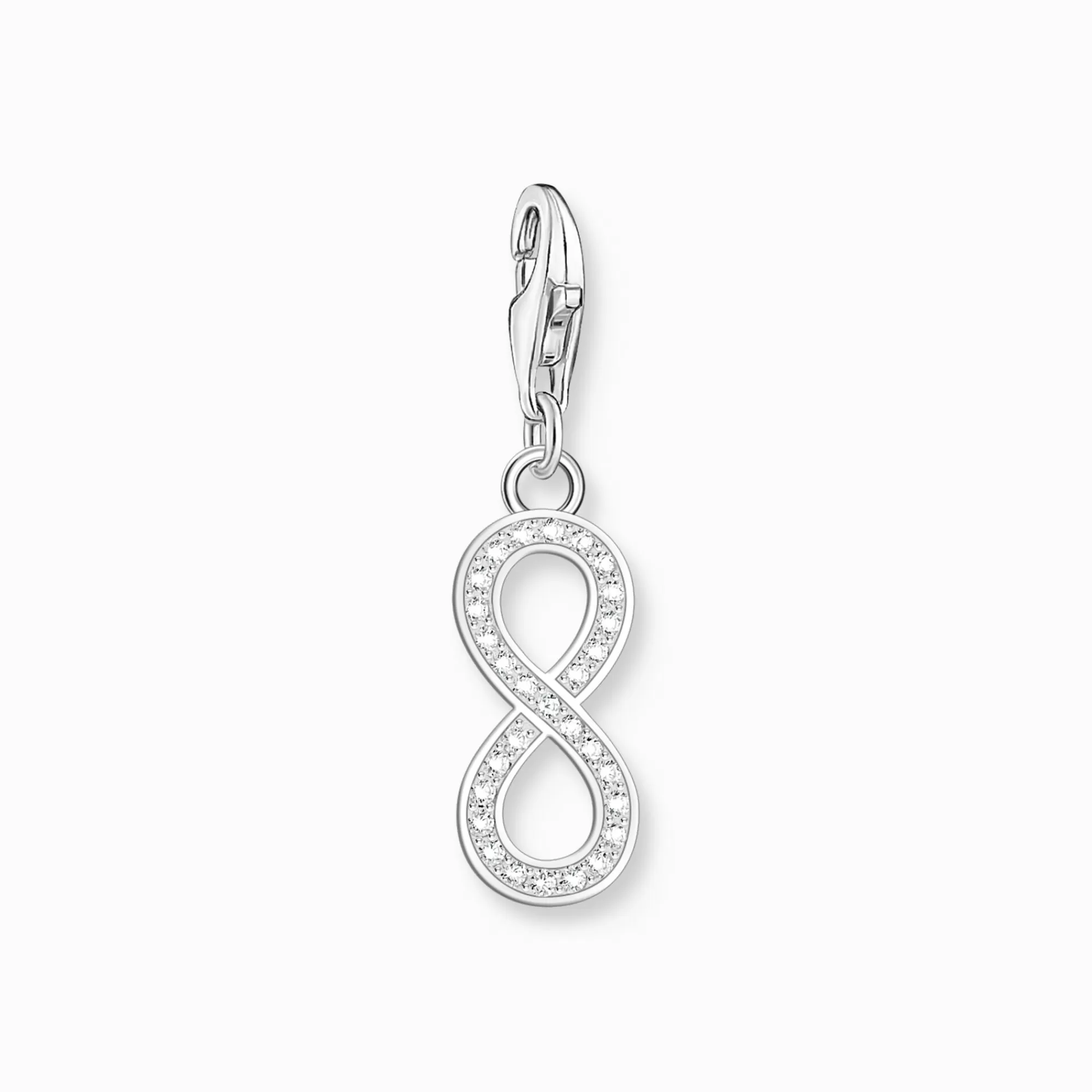 Fashion Charm de símbolo del infinito, plata Mujer Charms | Charms