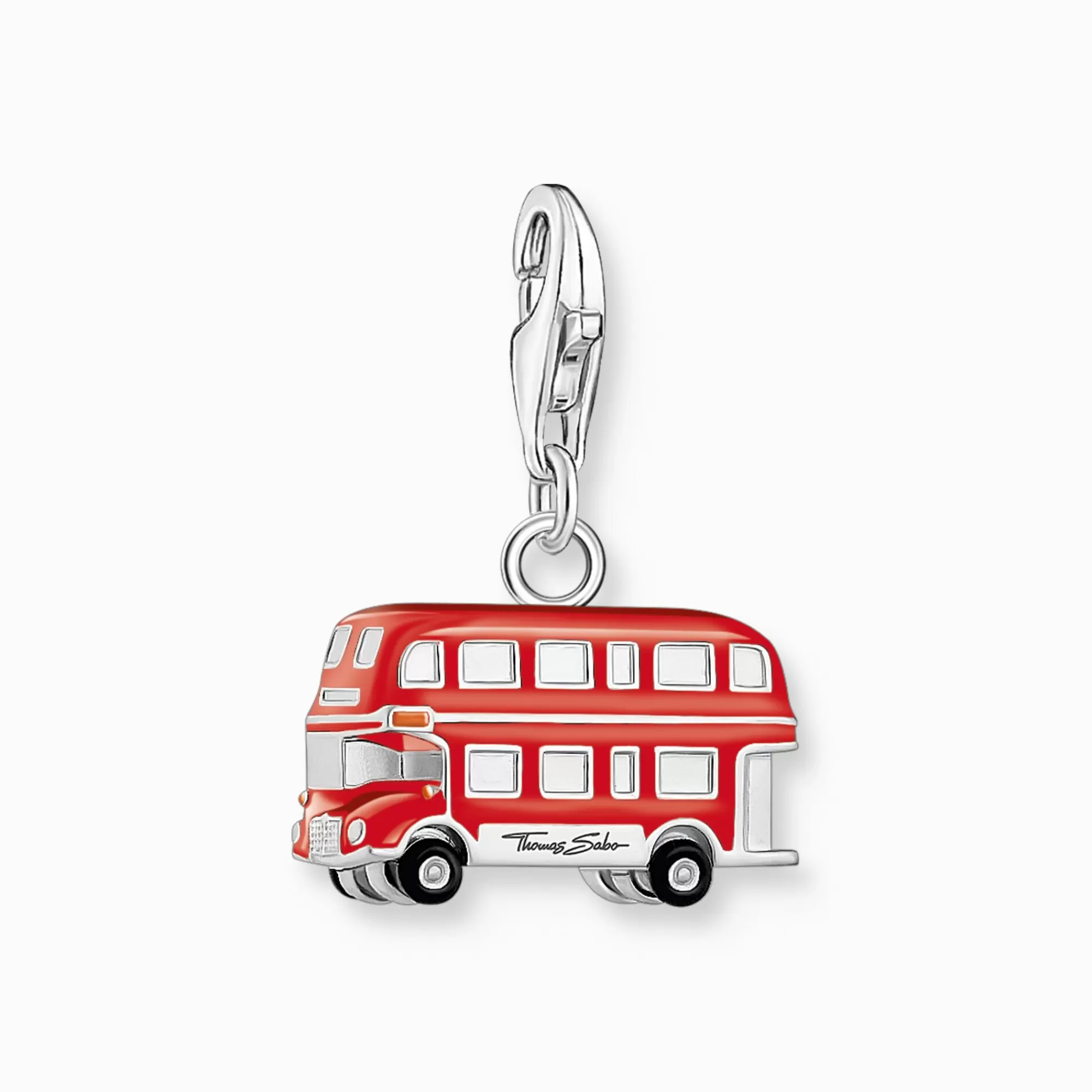 Cheap Charm LONDON autobús rojo realizado en plata Mujer Charms | Charms