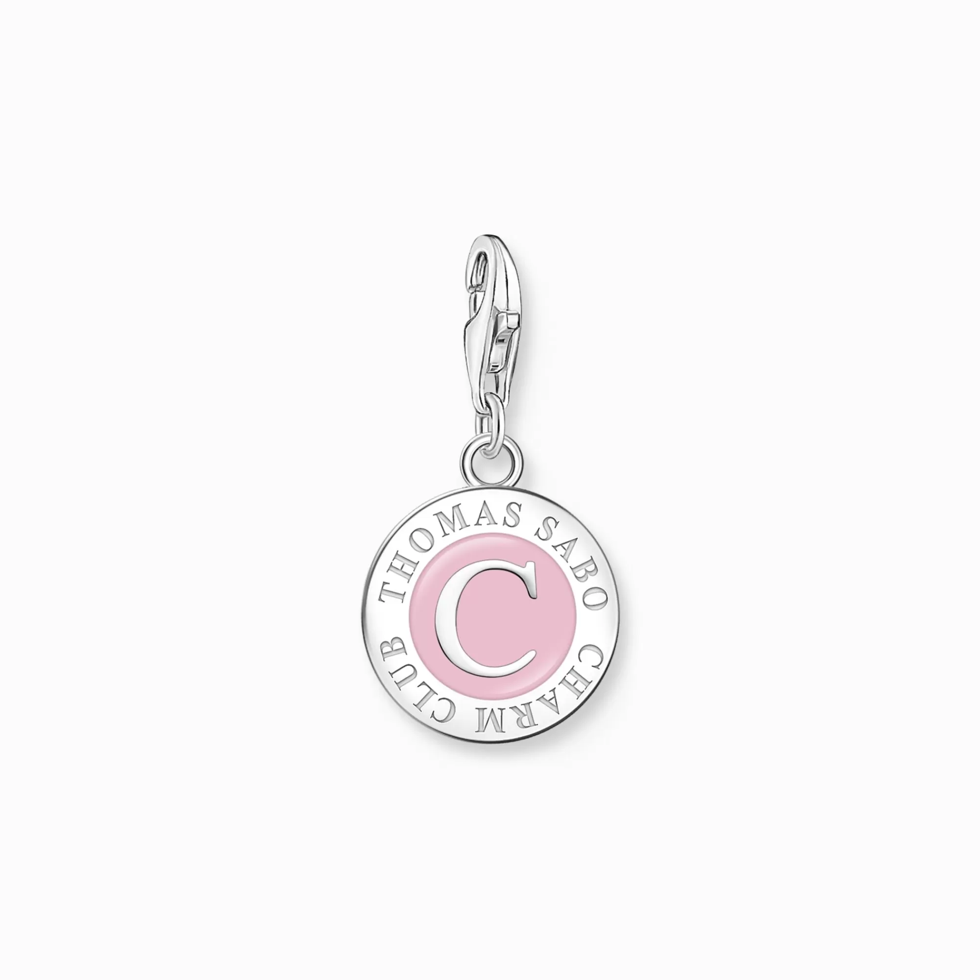 Best Sale Charm rosa Coin plata Mujer Charms | Charms