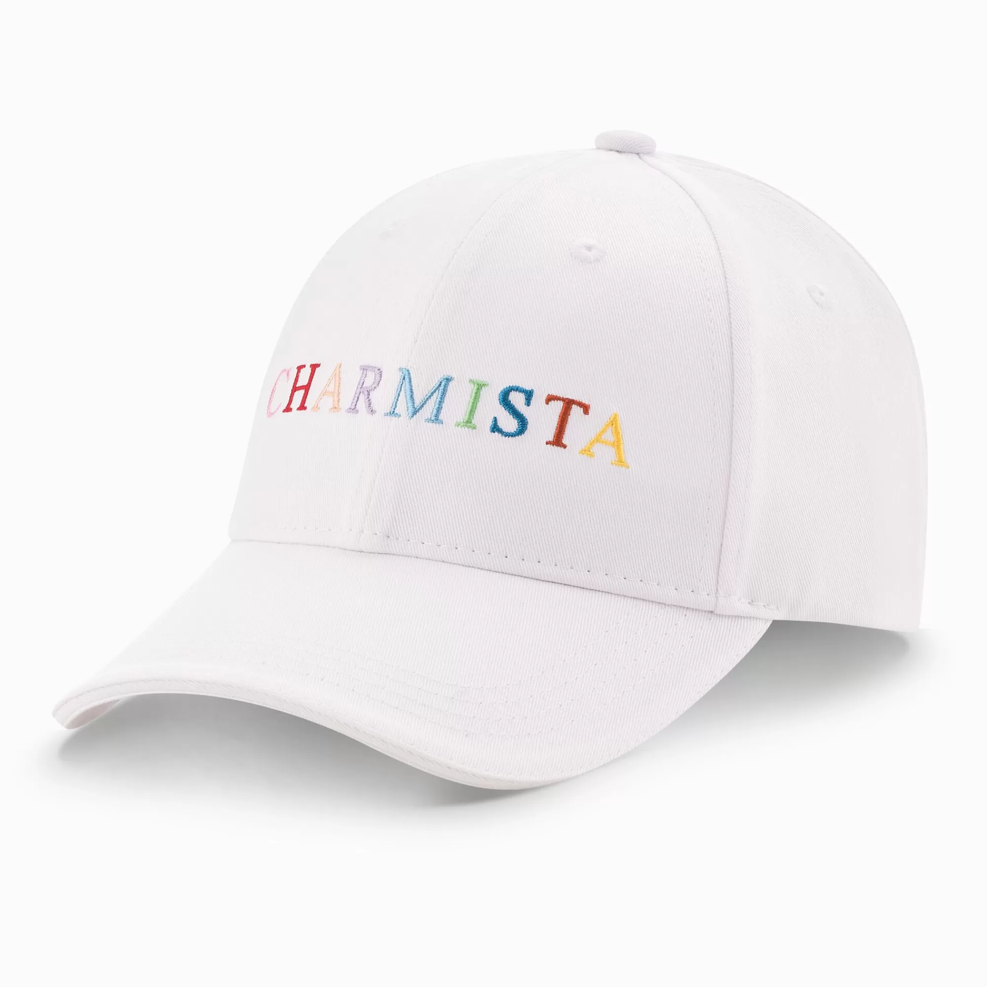 Cheap Charmista gorra tipo béisbol blanco Accesorios