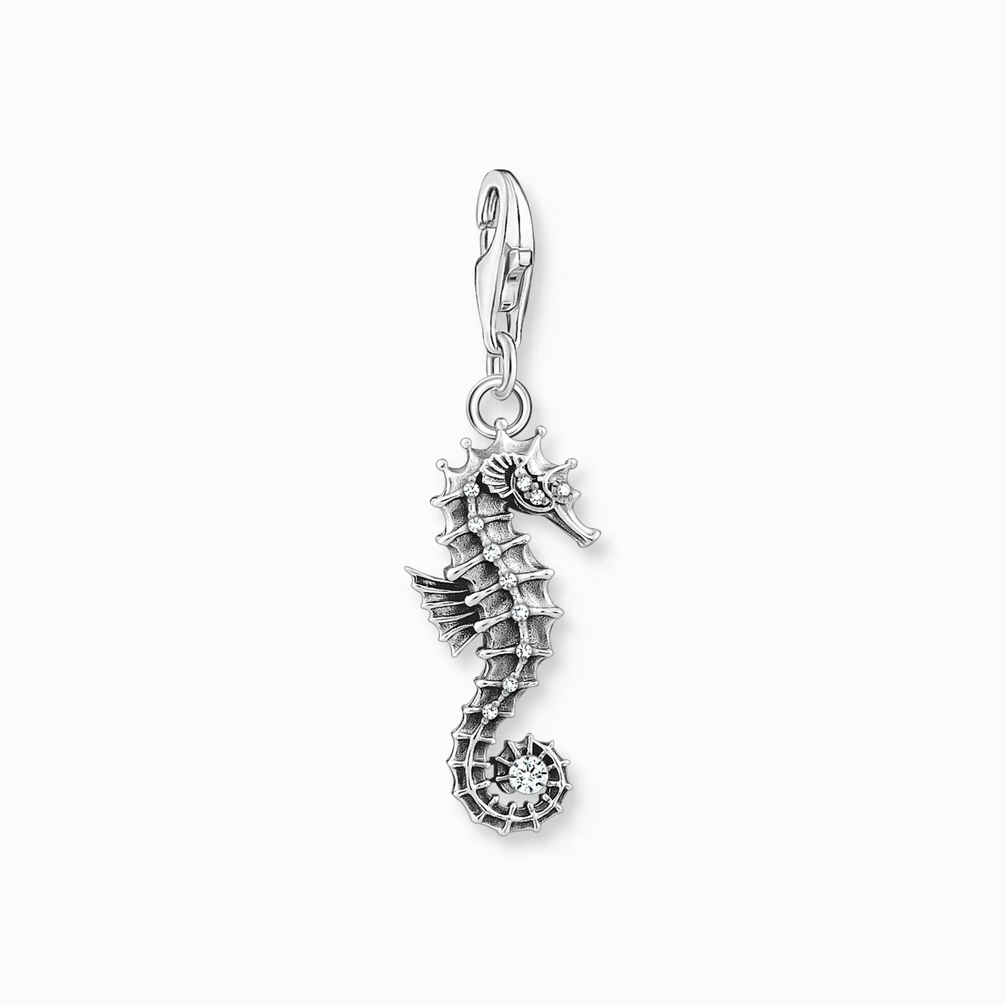 Hot Colgante Charm caballito de mar plata Mujer Charms | Charms