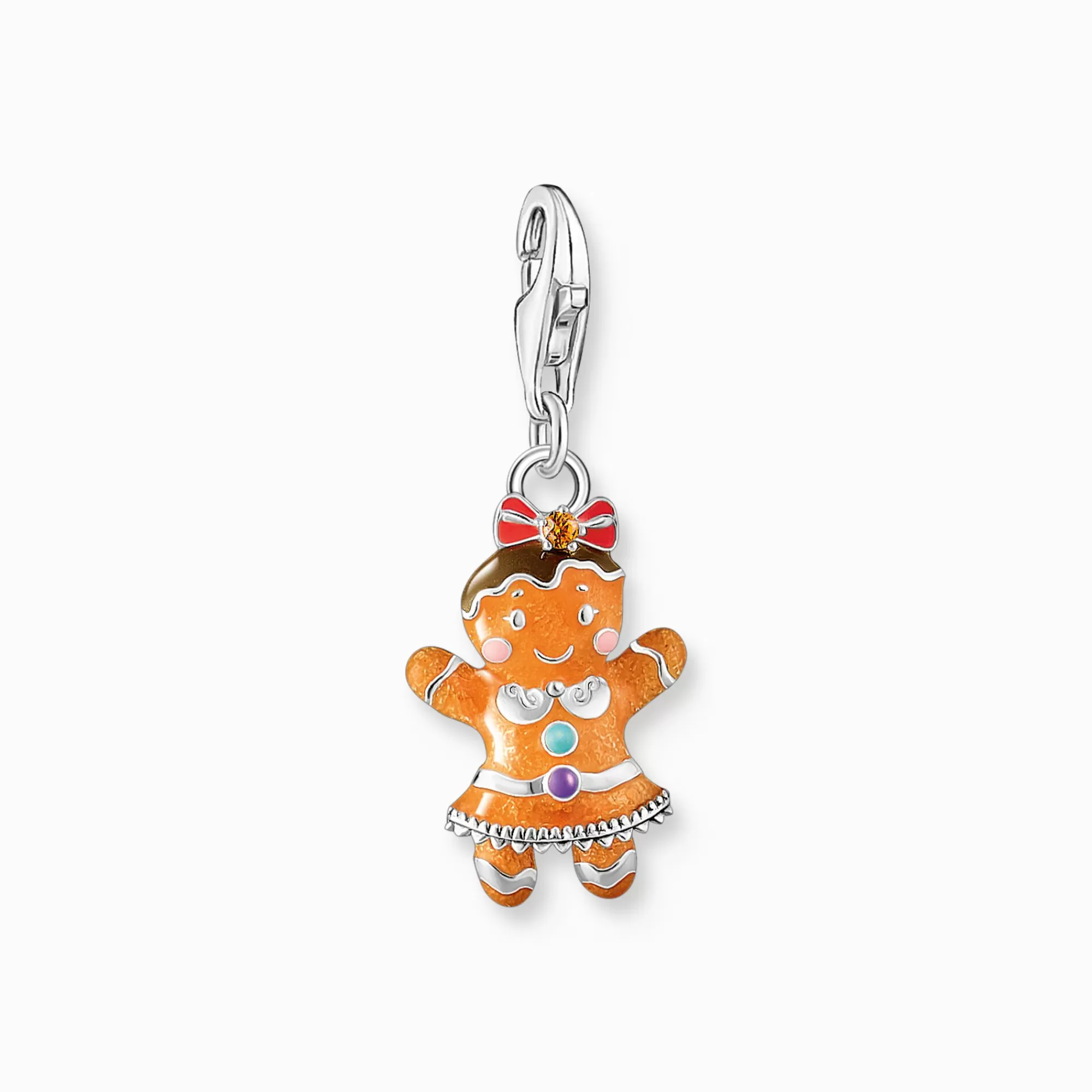 Sale Colgante Charm Chica de jengibre Plata Mujer Charms | Charms