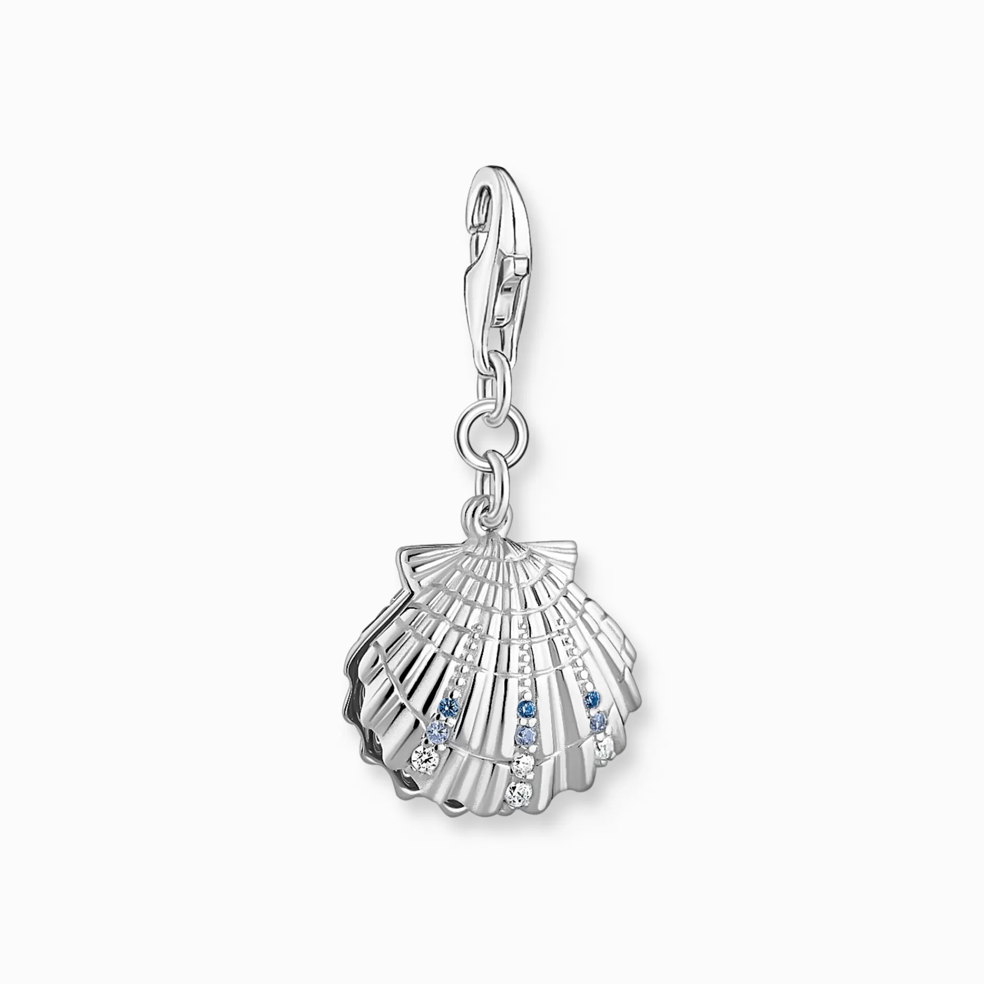 Hot Colgante Charm concha plata Mujer Charms | Charms