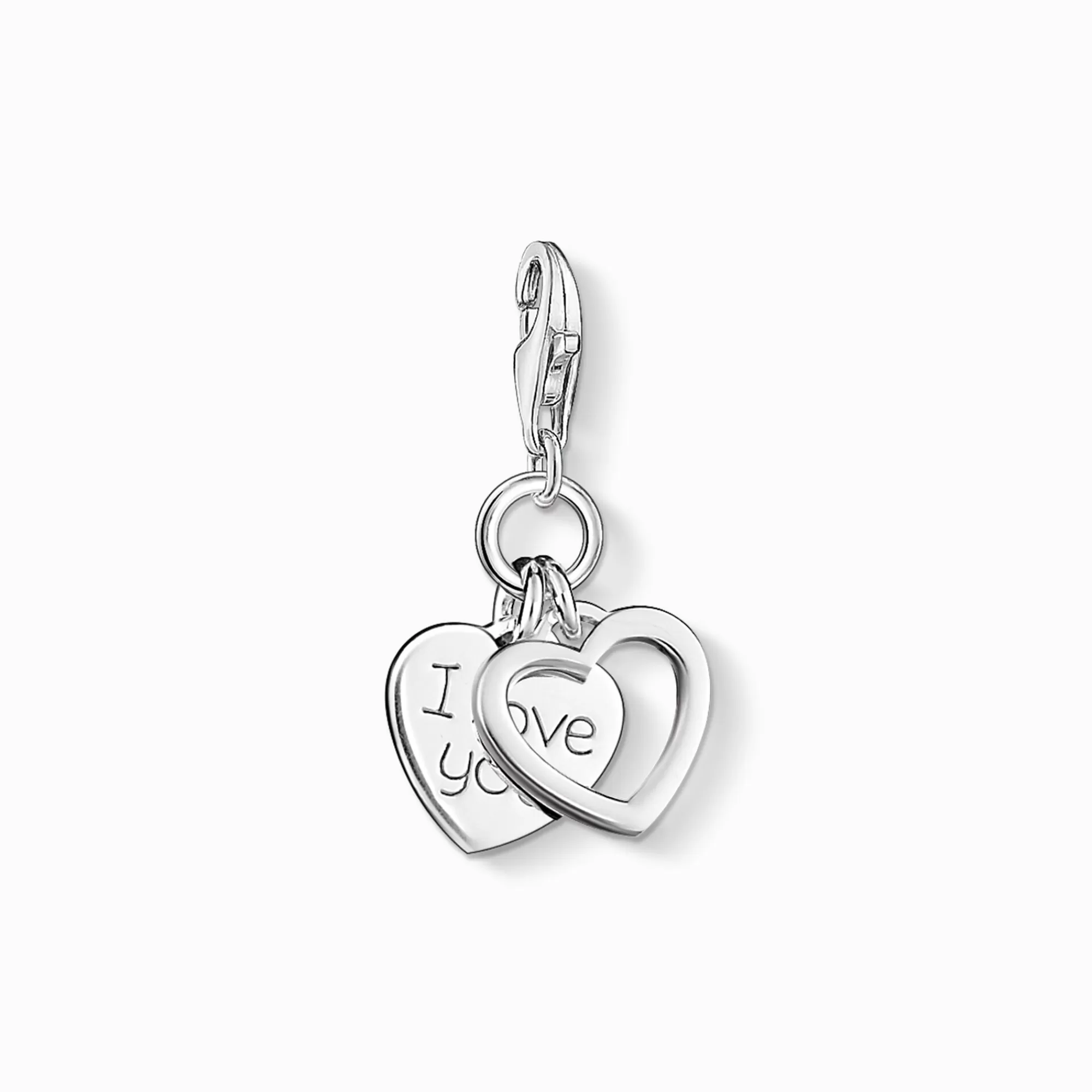 Cheap colgante Charm corazones I LOVE YOU Mujer Charms | Charms