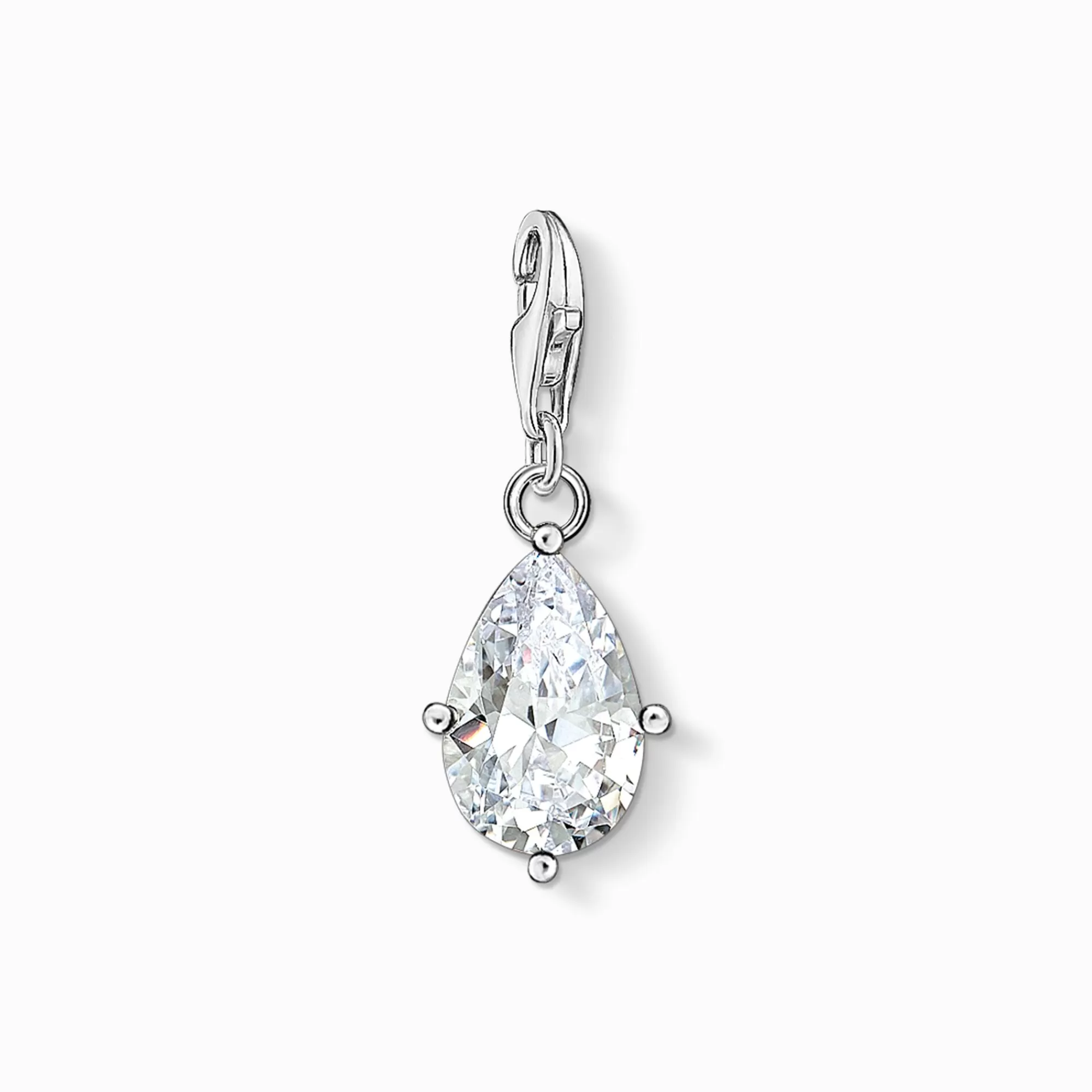 Cheap colgante Charm piedra blanca gota Mujer Charms | Charms