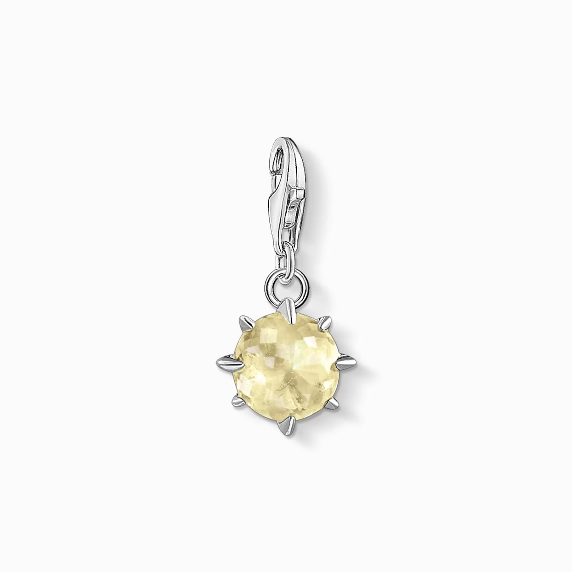 Hot colgante Charm piedra natal noviembre Mujer Charms | Charms