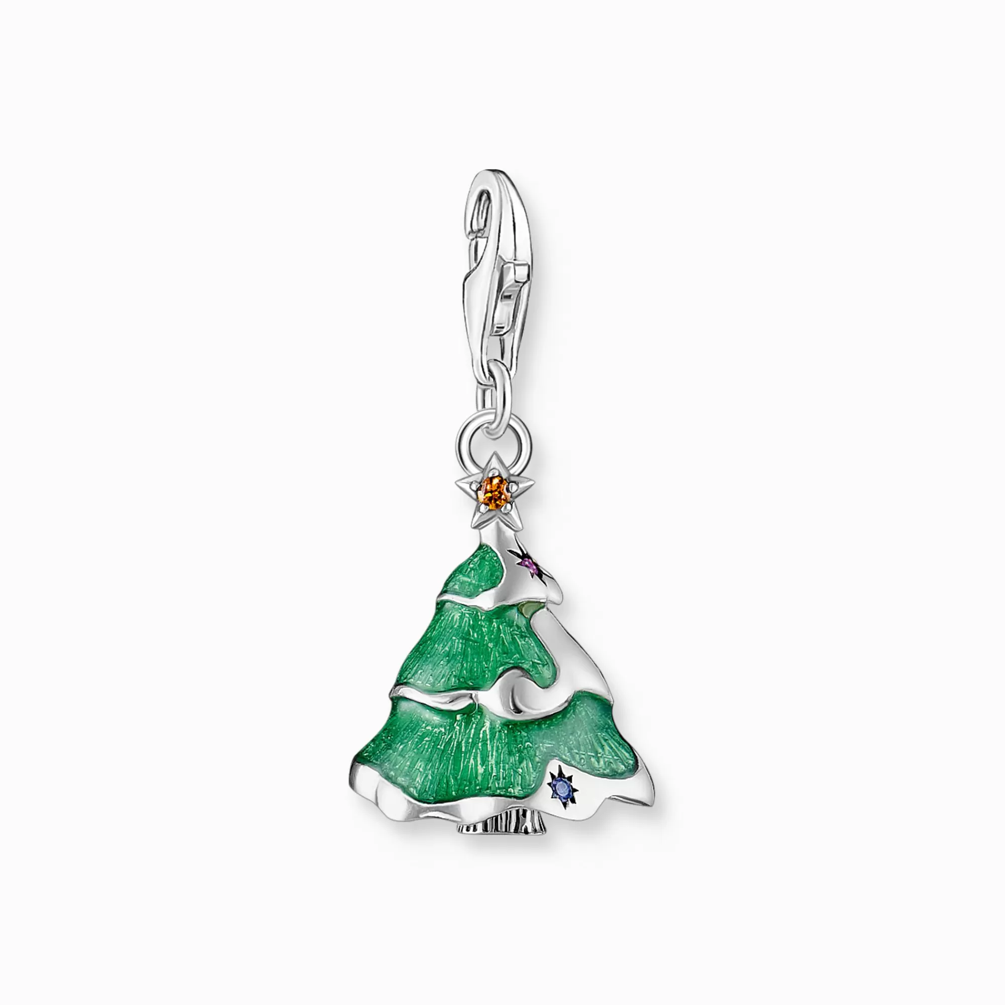 Sale Colgante Charm plateado del árbol de Navidad Mujer Charms | Charms