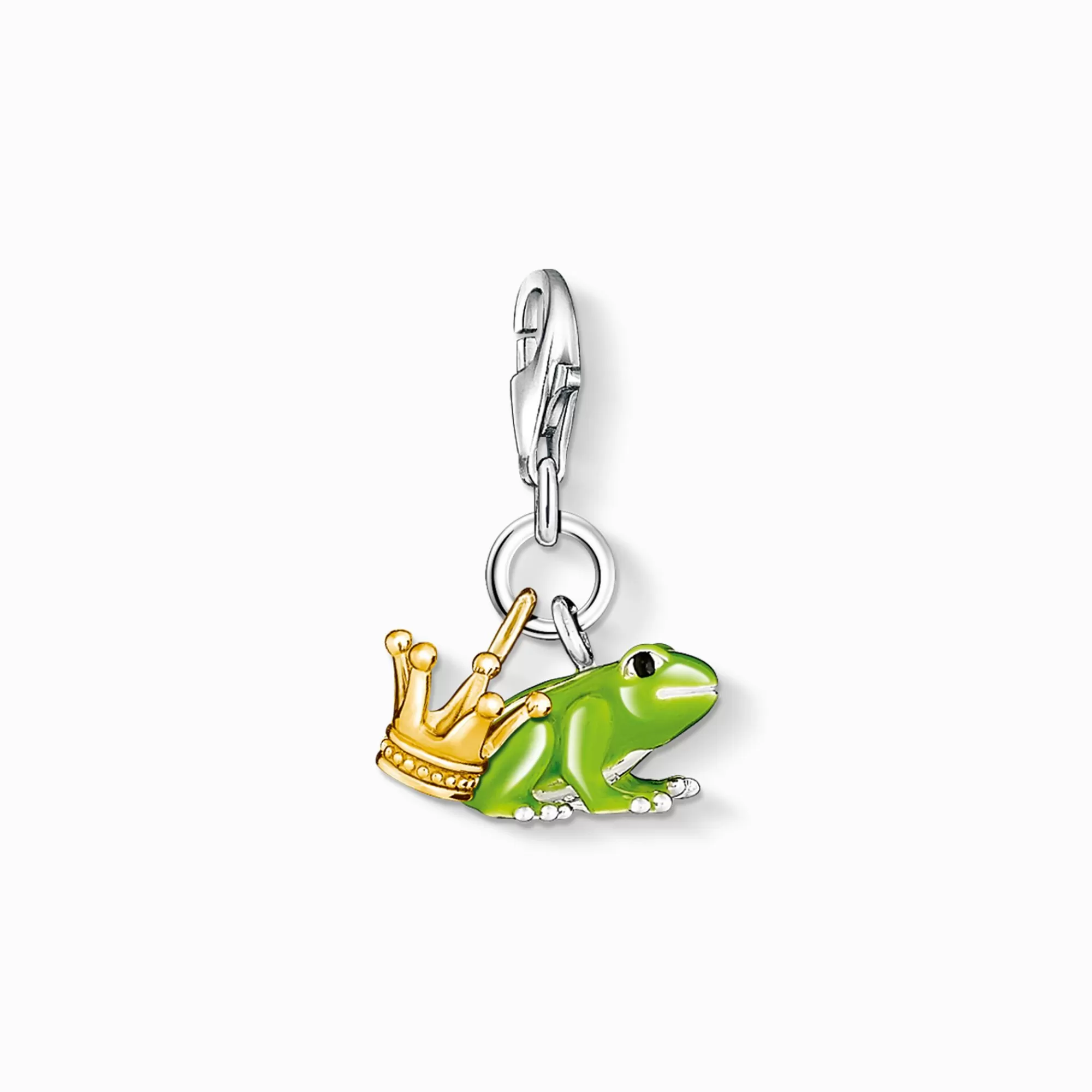 Clearance colgante Charm príncipe rana Mujer Charms | Charms