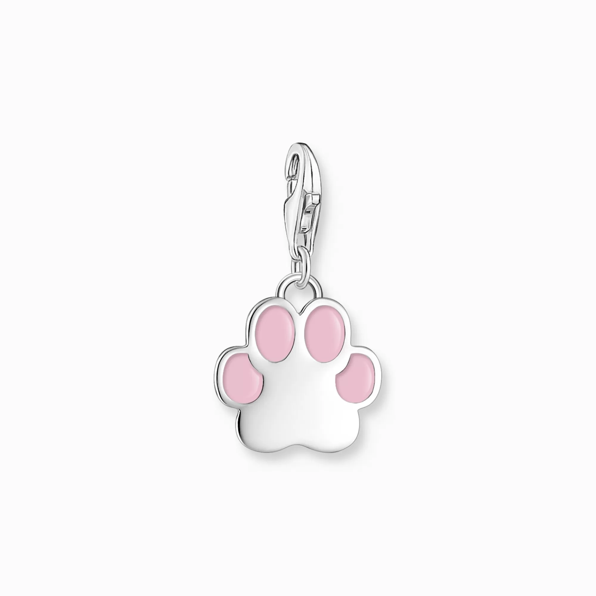 Best Colgante Charm rosa pata plata Mujer Charms | Charms