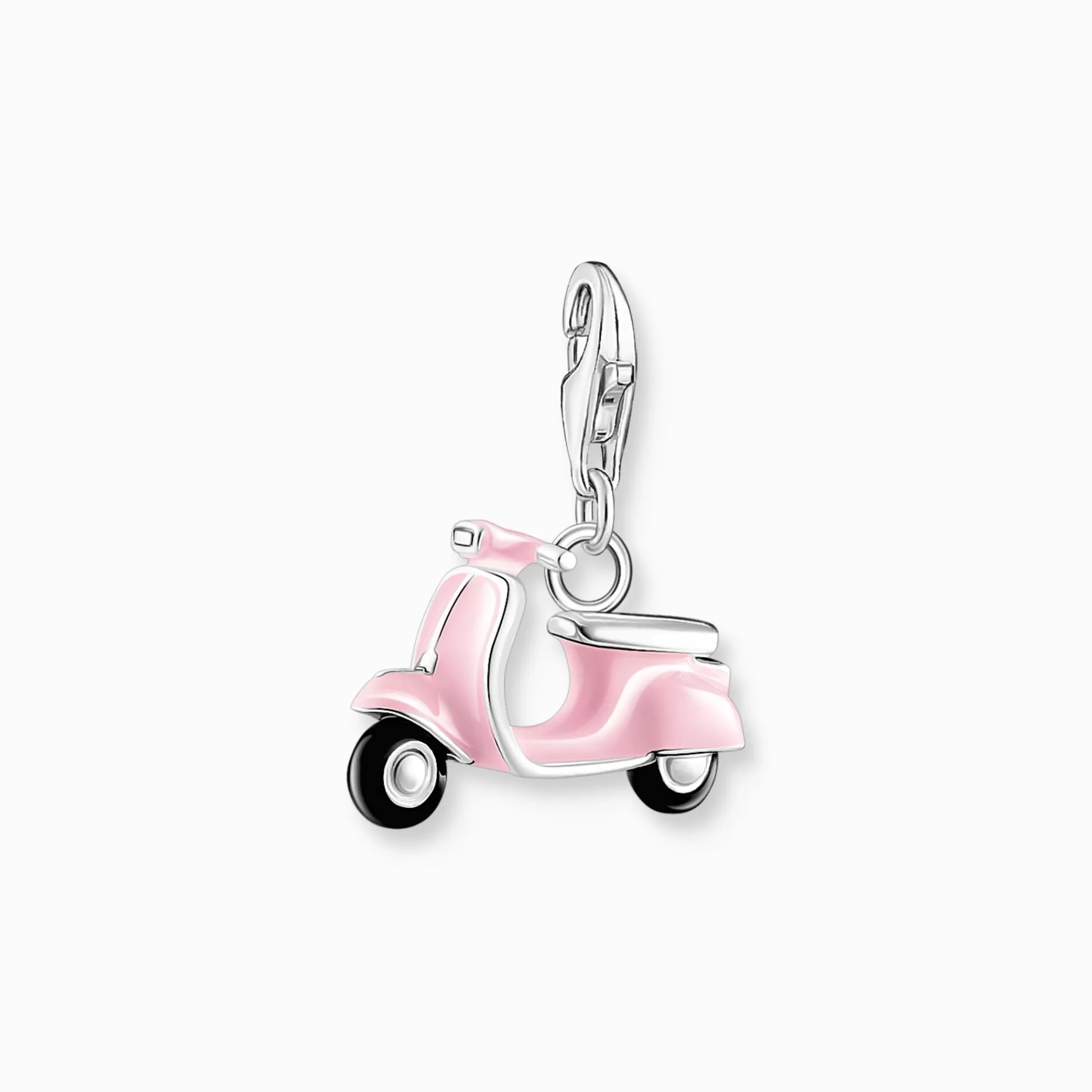 Hot Colgante Charm scooter rosa plata Mujer Charms | Charms