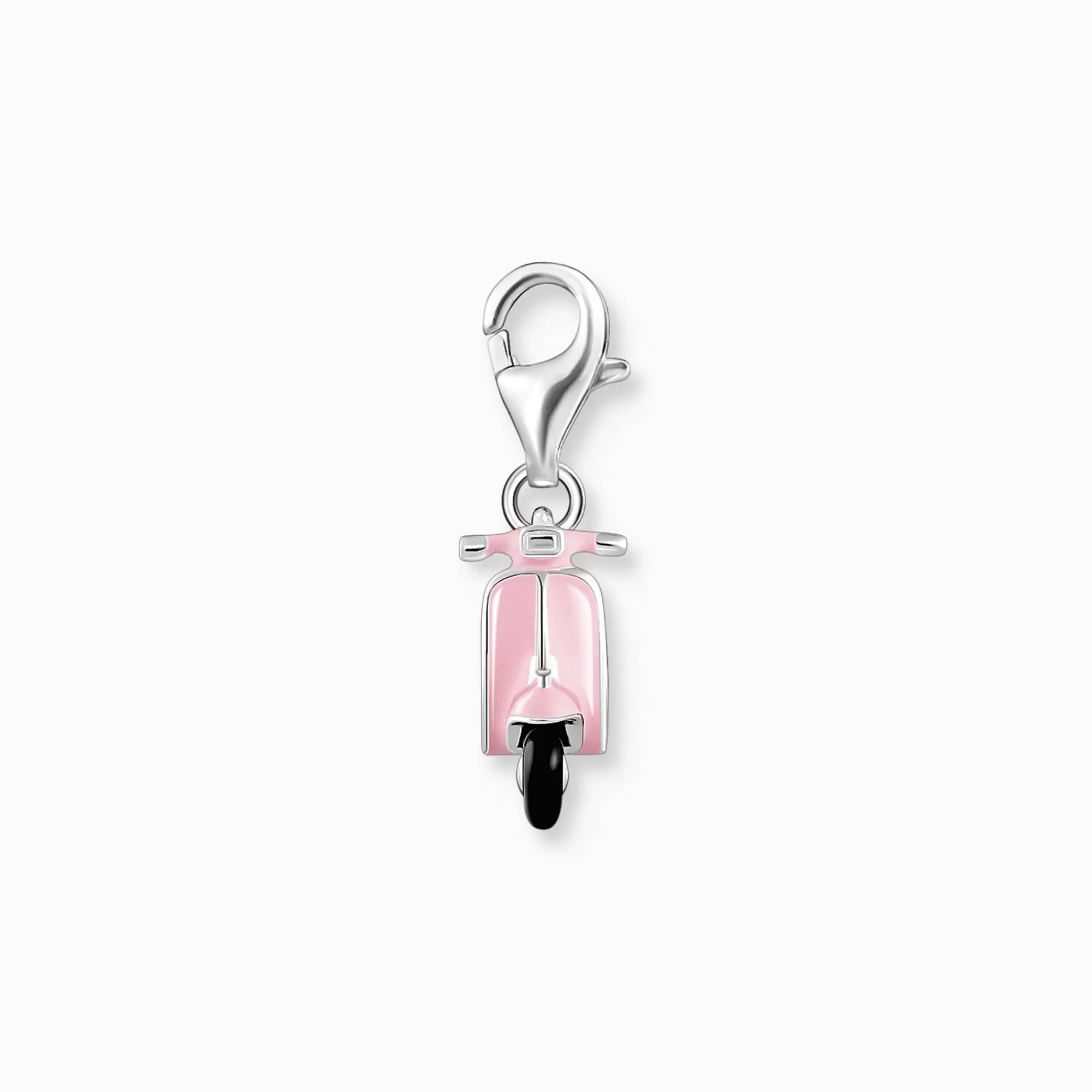 Hot Colgante Charm scooter rosa plata Mujer Charms | Charms