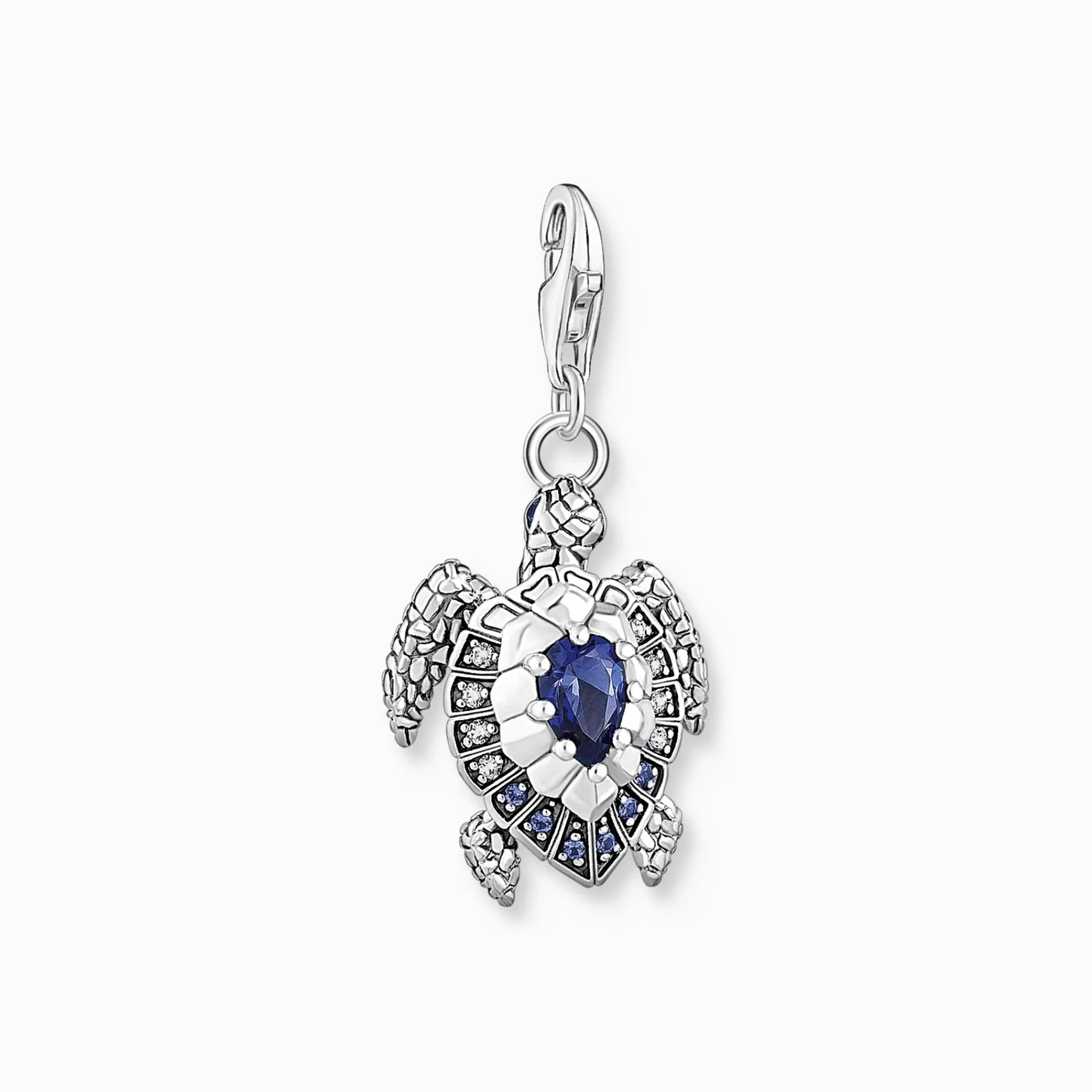 Cheap Colgante Charm tortuga con piedras azules Mujer Charms | Charms