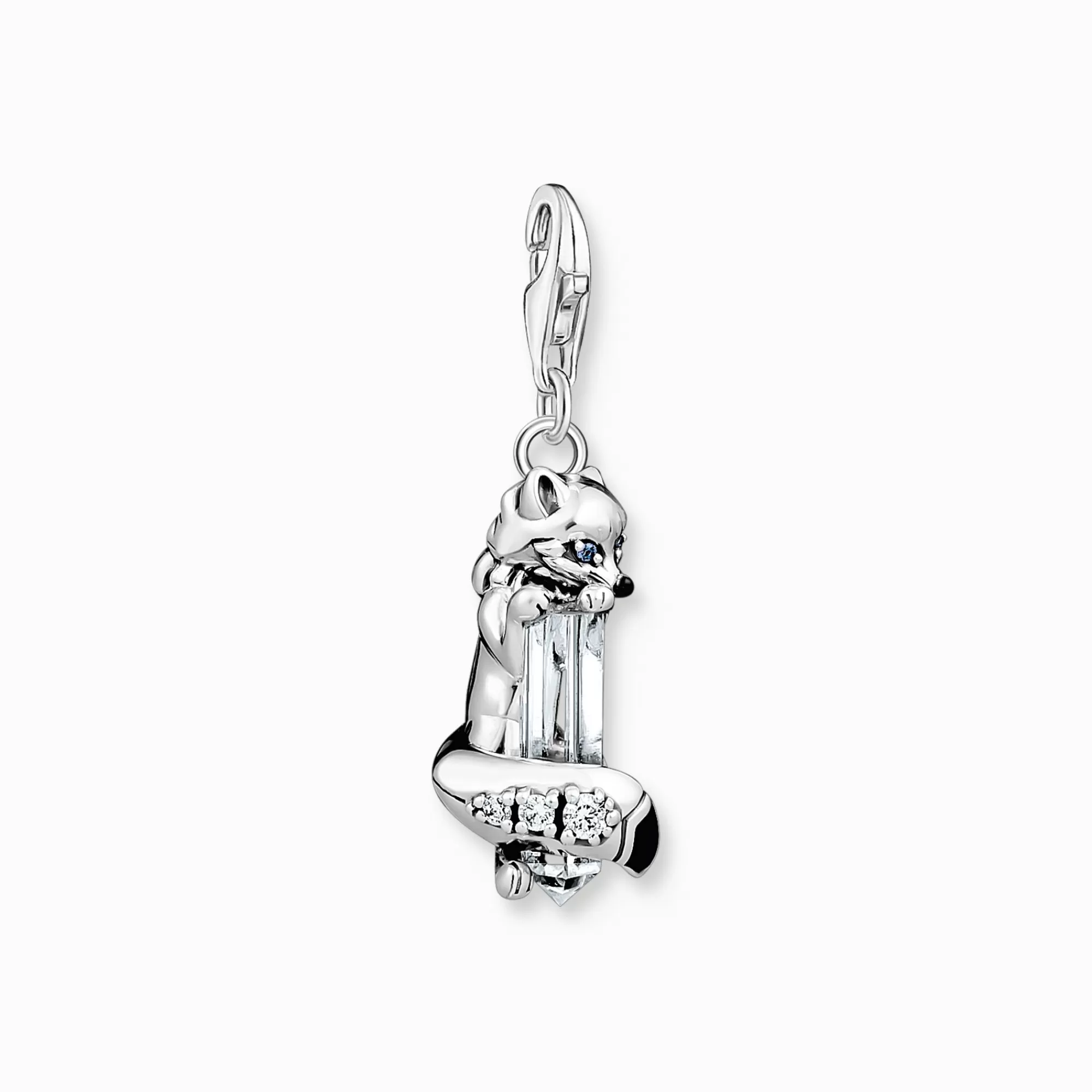 Hot Colgante Charm zorro plata Mujer Charms | Charms