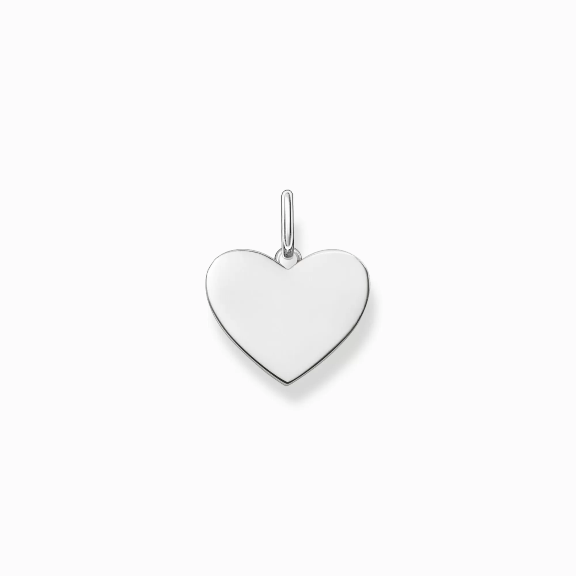 Fashion Colgante corazón pequeño plata Mujer Colgantes