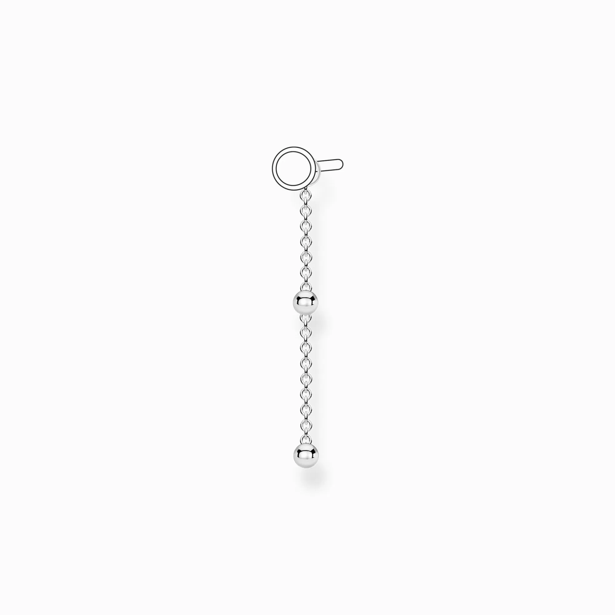 Flash Sale Colgante para pendiente bolitas plata Mujer Aros