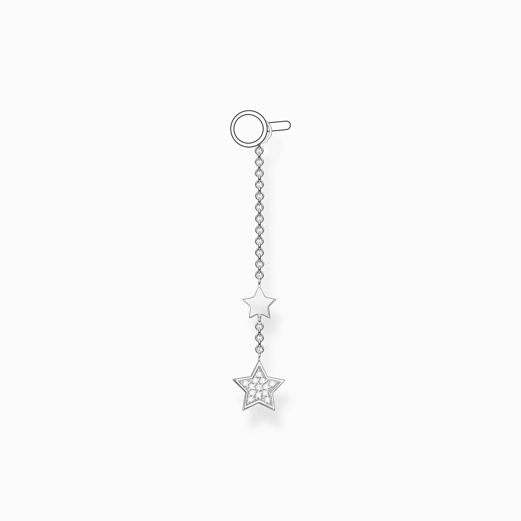 Sale Colgante para pendiente estrellas plata Mujer Aros