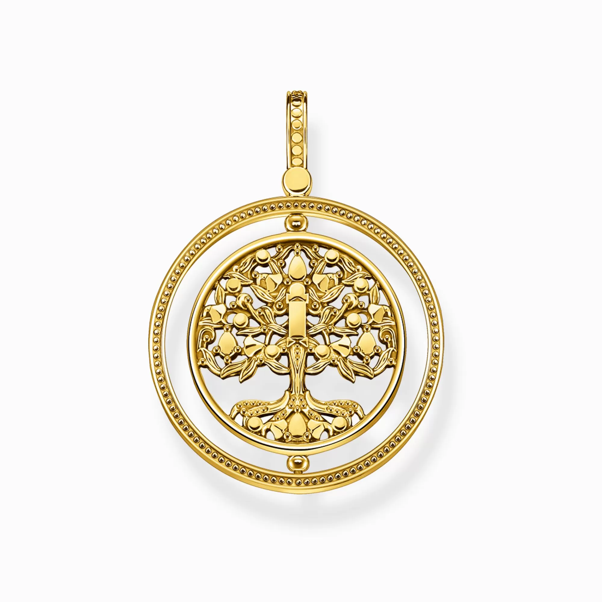 Fashion Colgante árbol del amor oro piedras de colores Mujer Colgantes