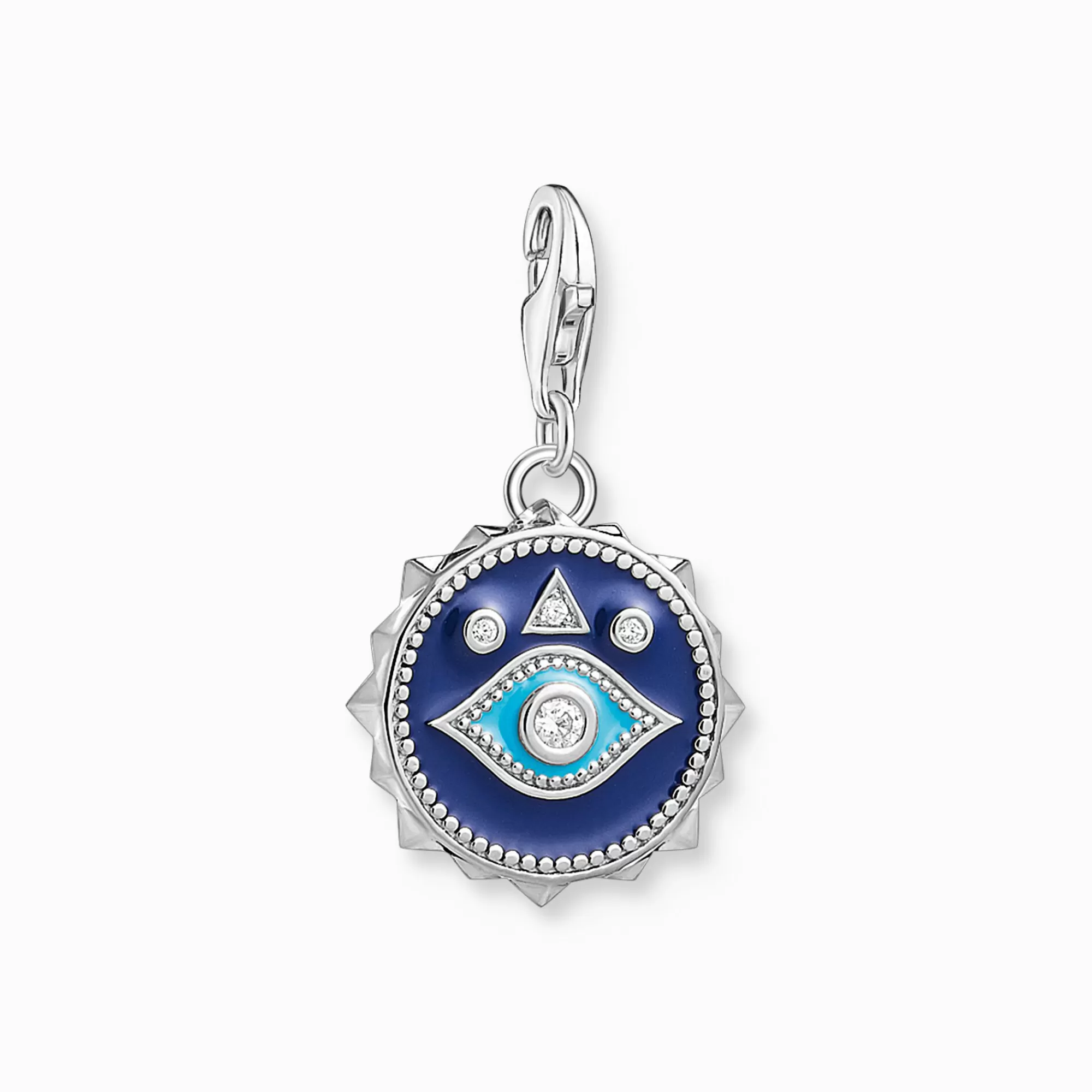 Shop Member Colgante Charm nazar azul en plata Mujer Charms | Charms