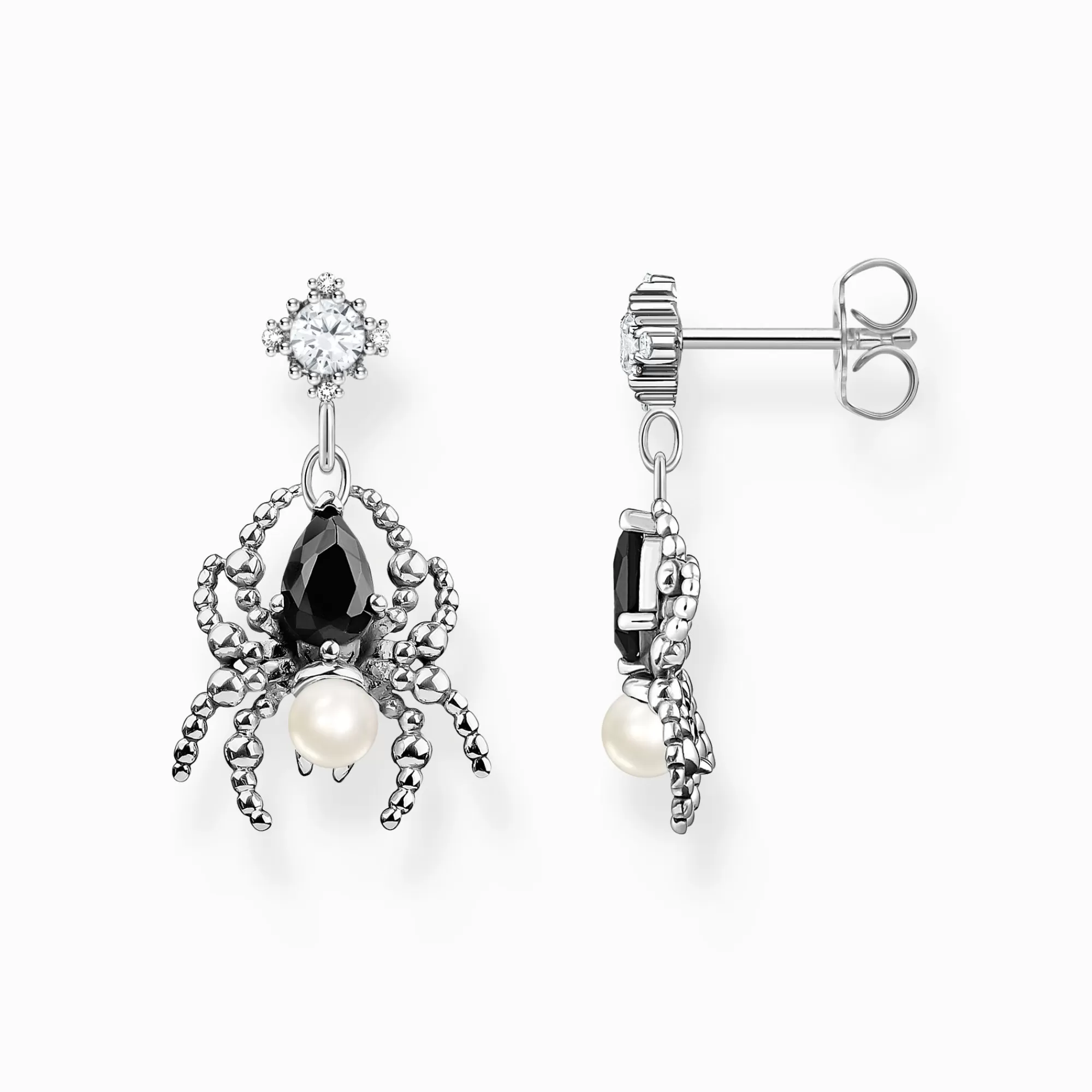 Outlet Pendientes Araña Spider Romance plata Mujer Pendientes Largos | Plata 925