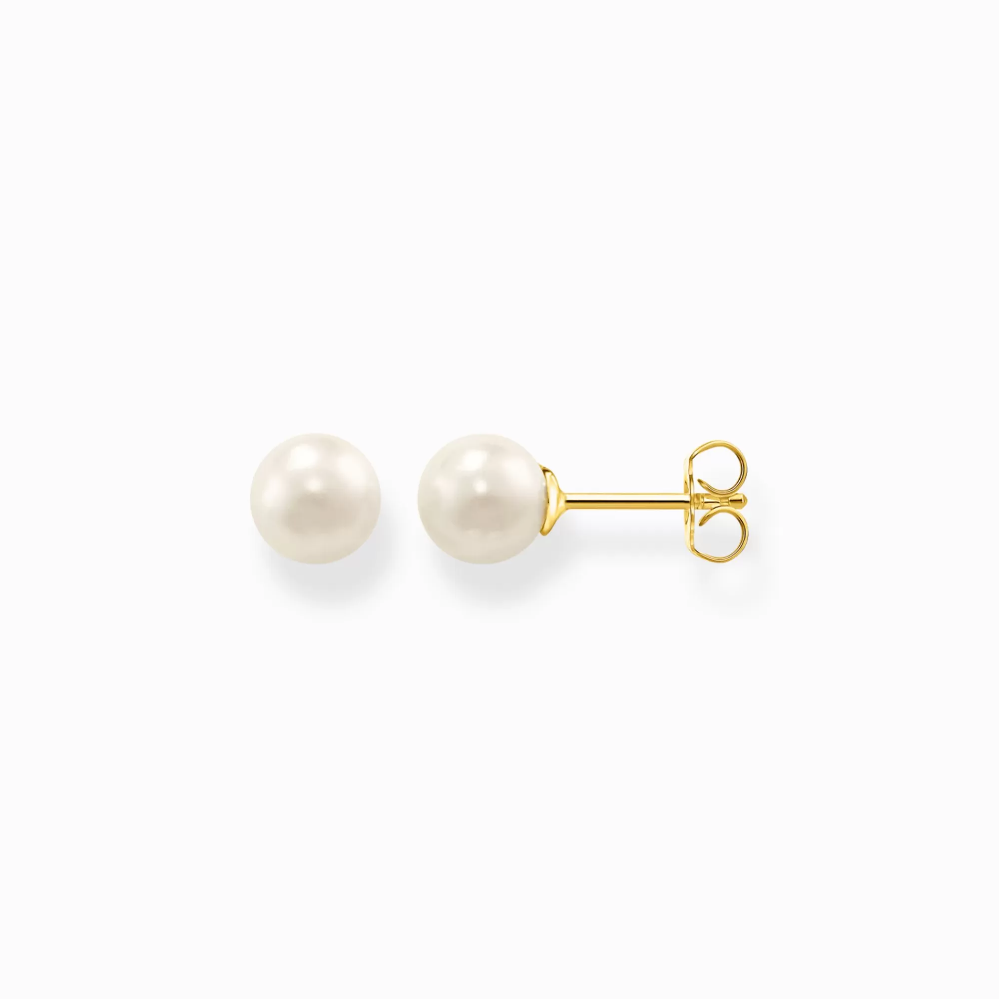 Shop Pendientes perla oro Mujer Pendientes Largos | Pendientes De Botón