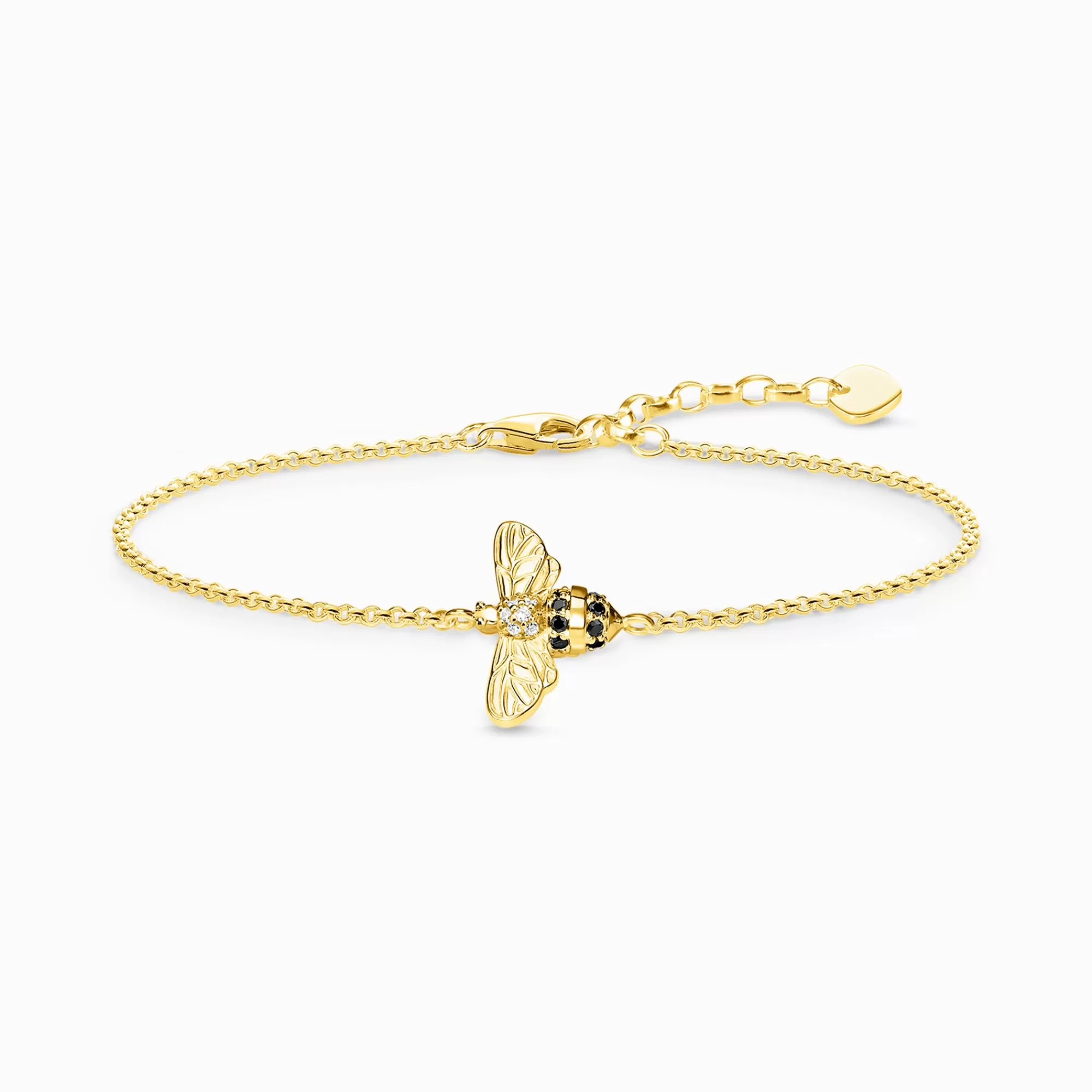 Shop Pulsera abeja Mujer Pulseras | Baño De Oro De 18 Quilates - Plata 925