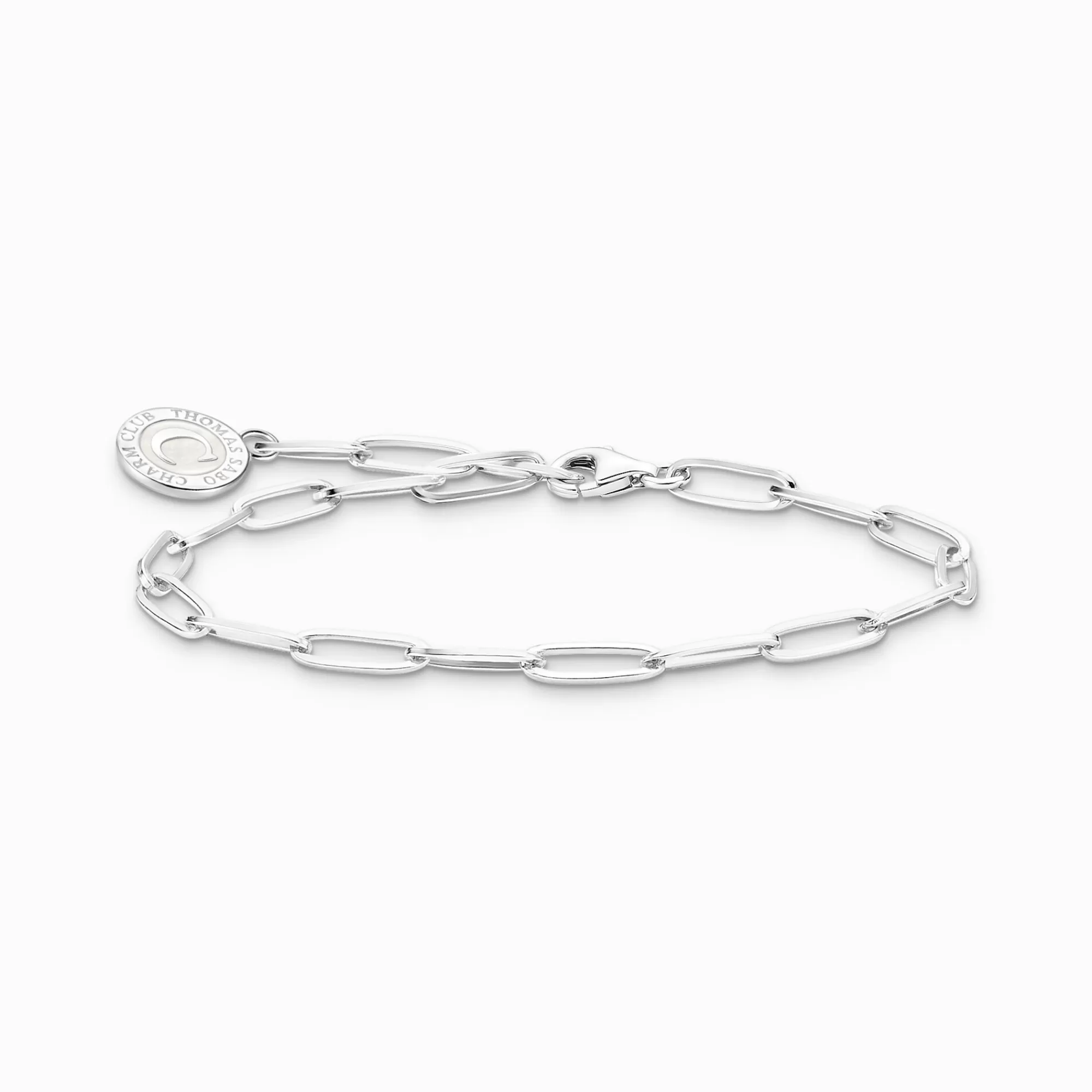 Best Pulsera Charm con blanco Coin plata Mujer Charm Pulseras | Charm Pulseras