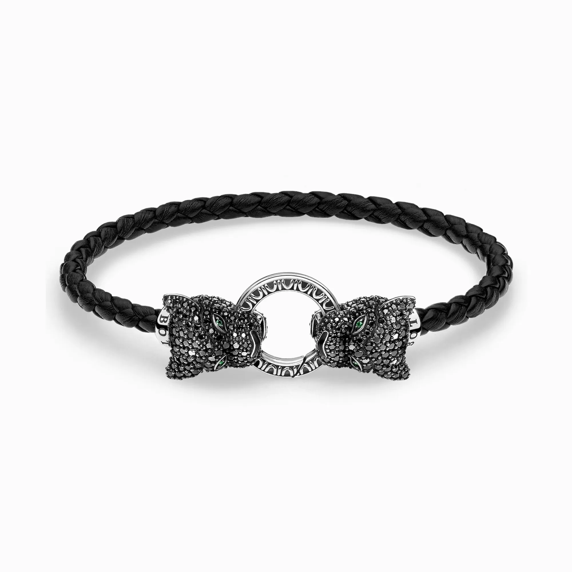 Fashion Pulsera de cuero Black Cat Mujer Pulseras | Pulseras