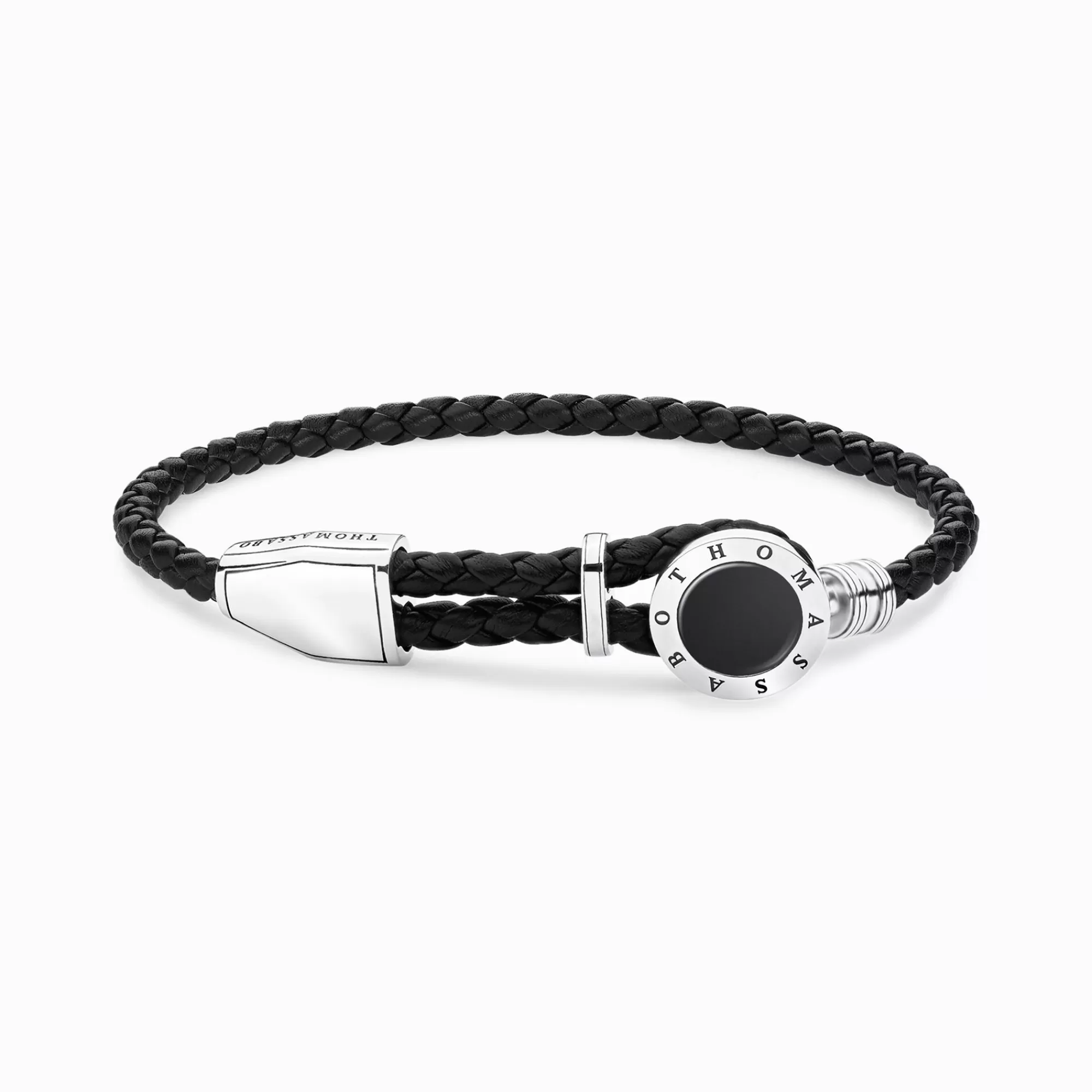 Clearance Pulsera de cuero medalla negro Mujer Pulseras | Pulseras