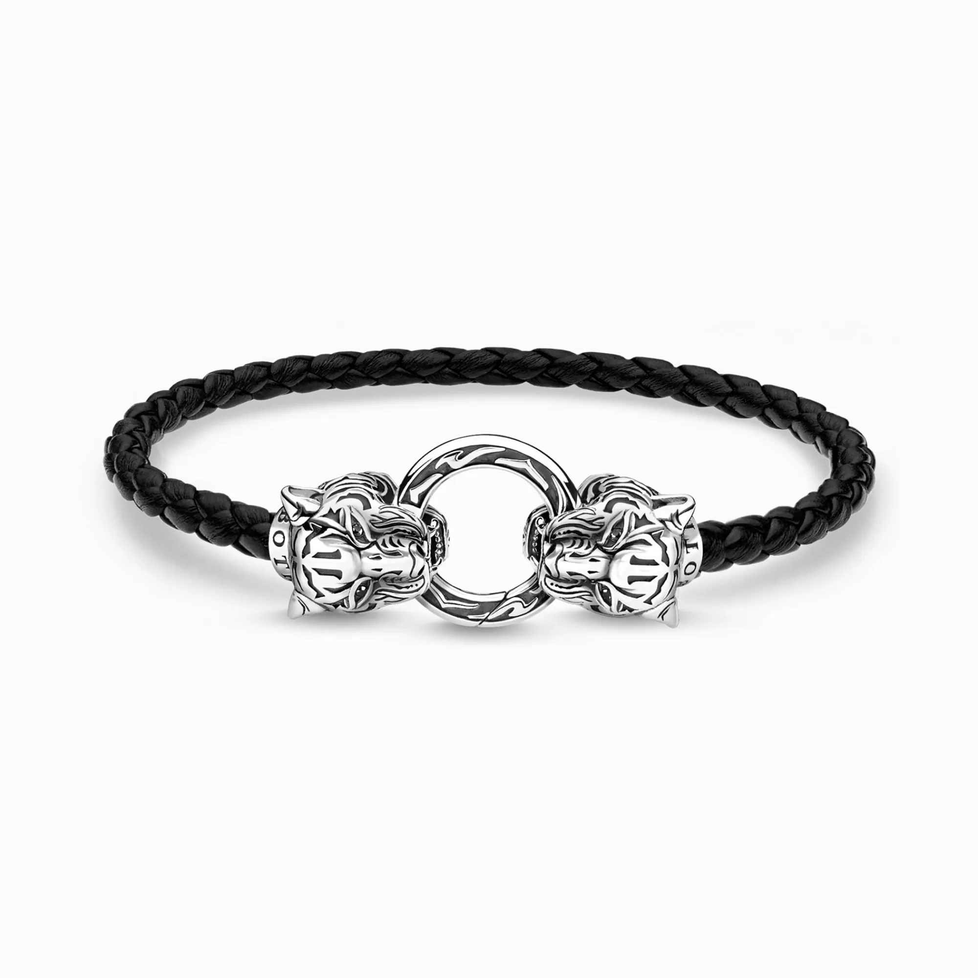 Online Pulsera de cuero tigre Mujer Pulseras | Plata 925