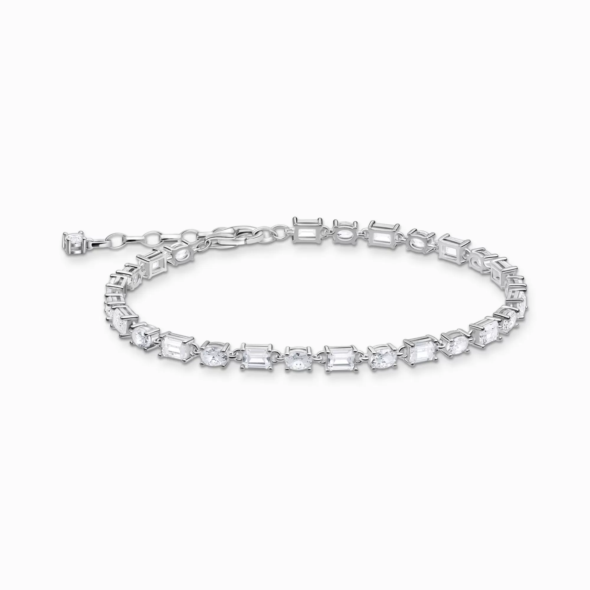 Shop Pulsera de plata con circonitas blancas Mujer Pulseras | Plata 925