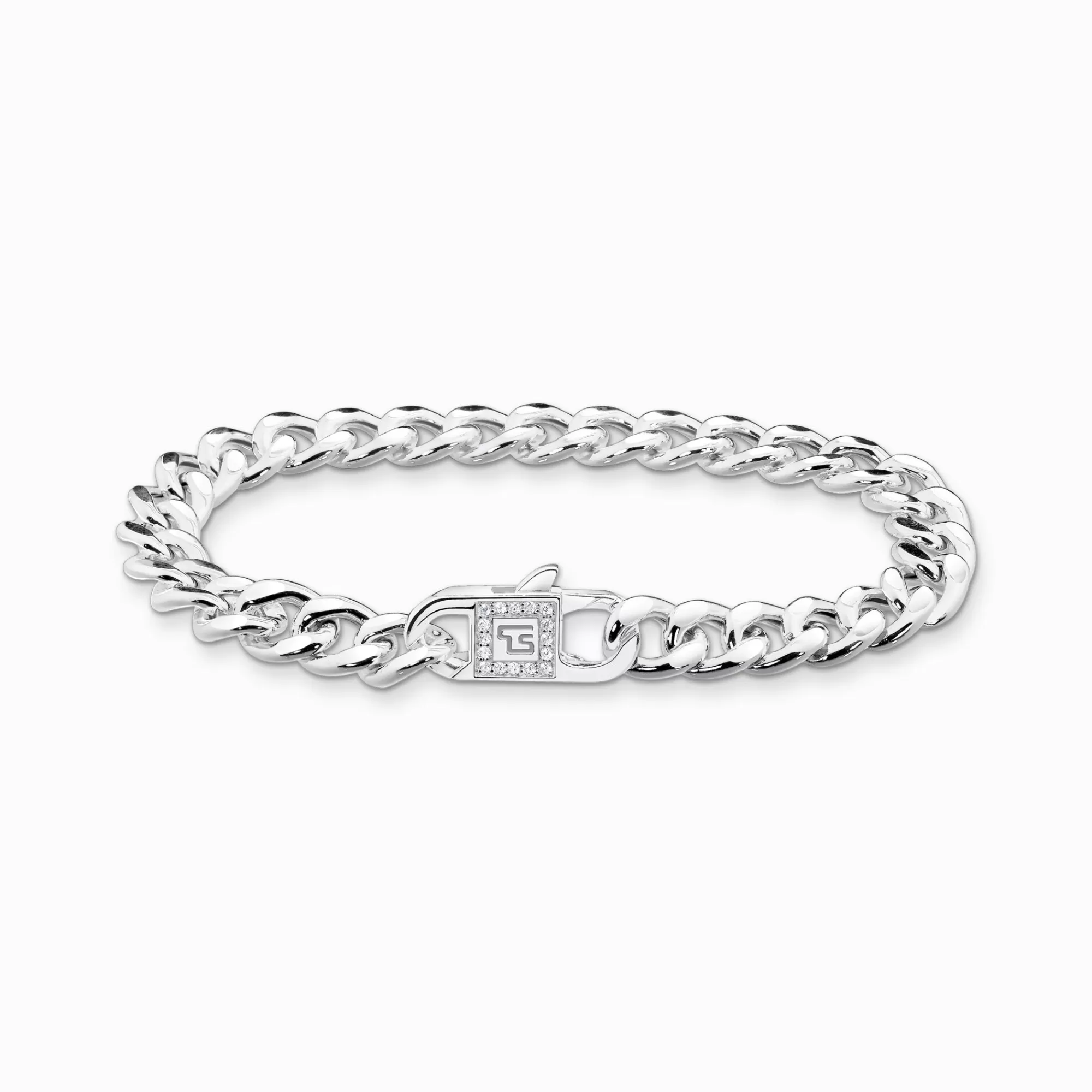 Online Pulsera enlaces de plata Mujer Pulseras