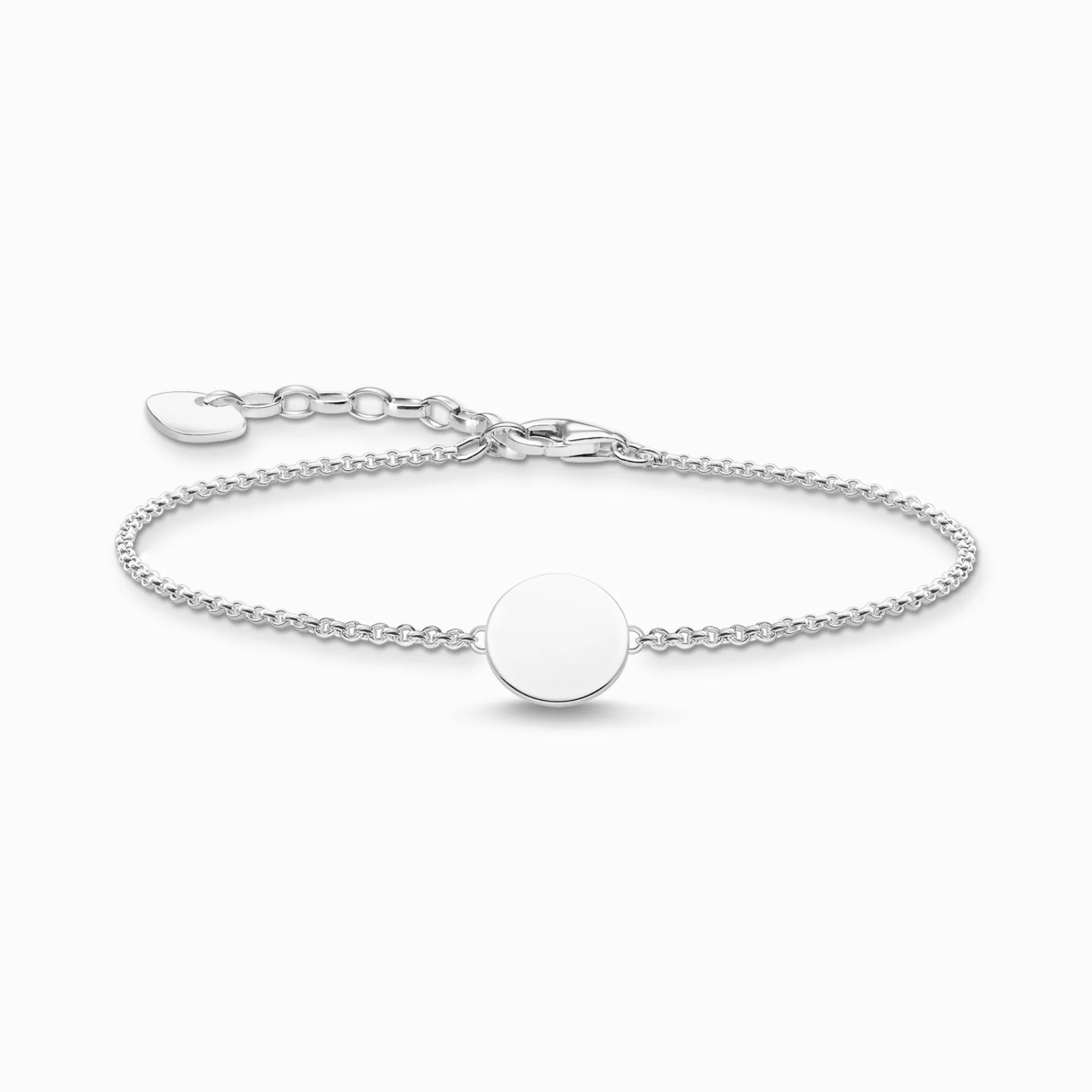 Shop Pulsera medalla plata Mujer Pulseras