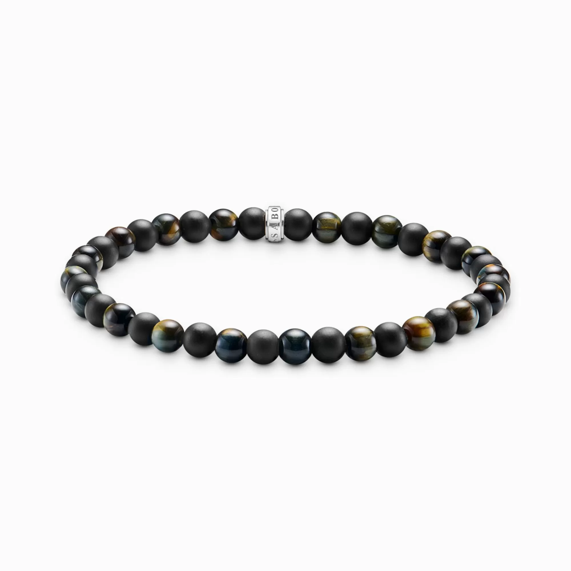 Outlet Pulsera talismán con obsidiana y ojo de tigre Mujer Pulseras | Pulseras