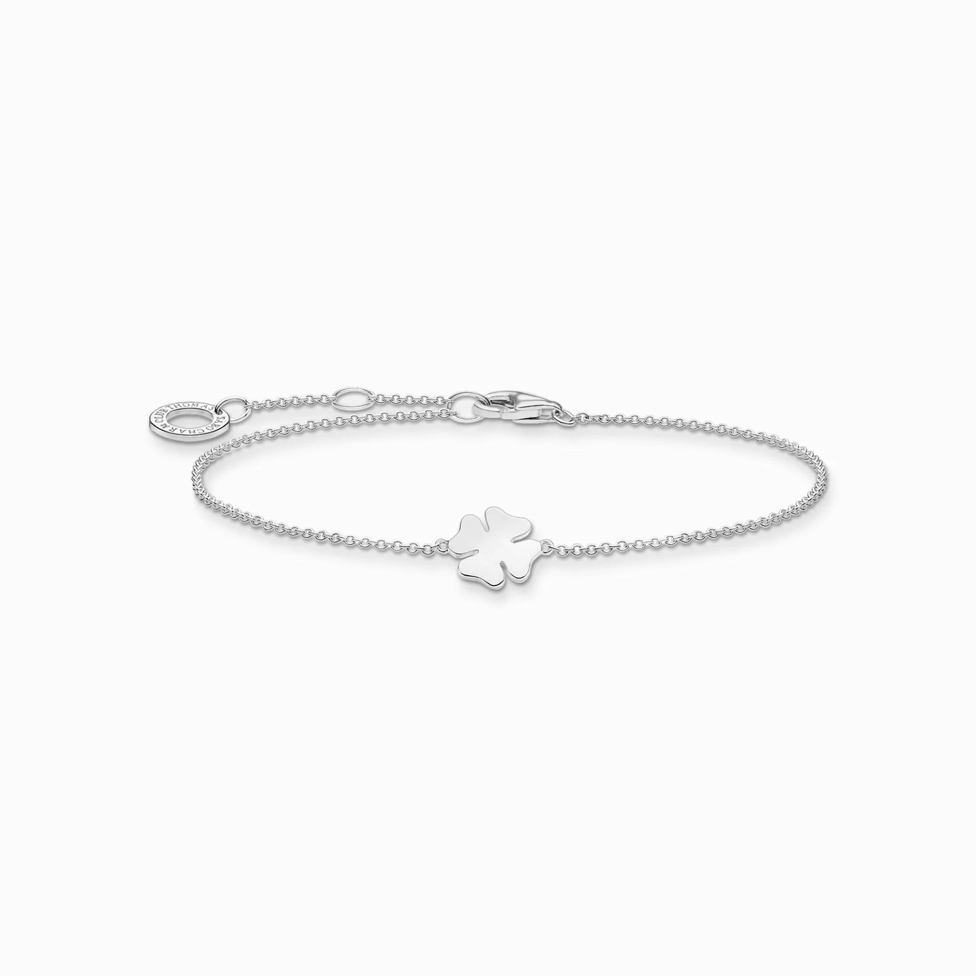 Store Pulsera trébol plata Mujer Pulseras