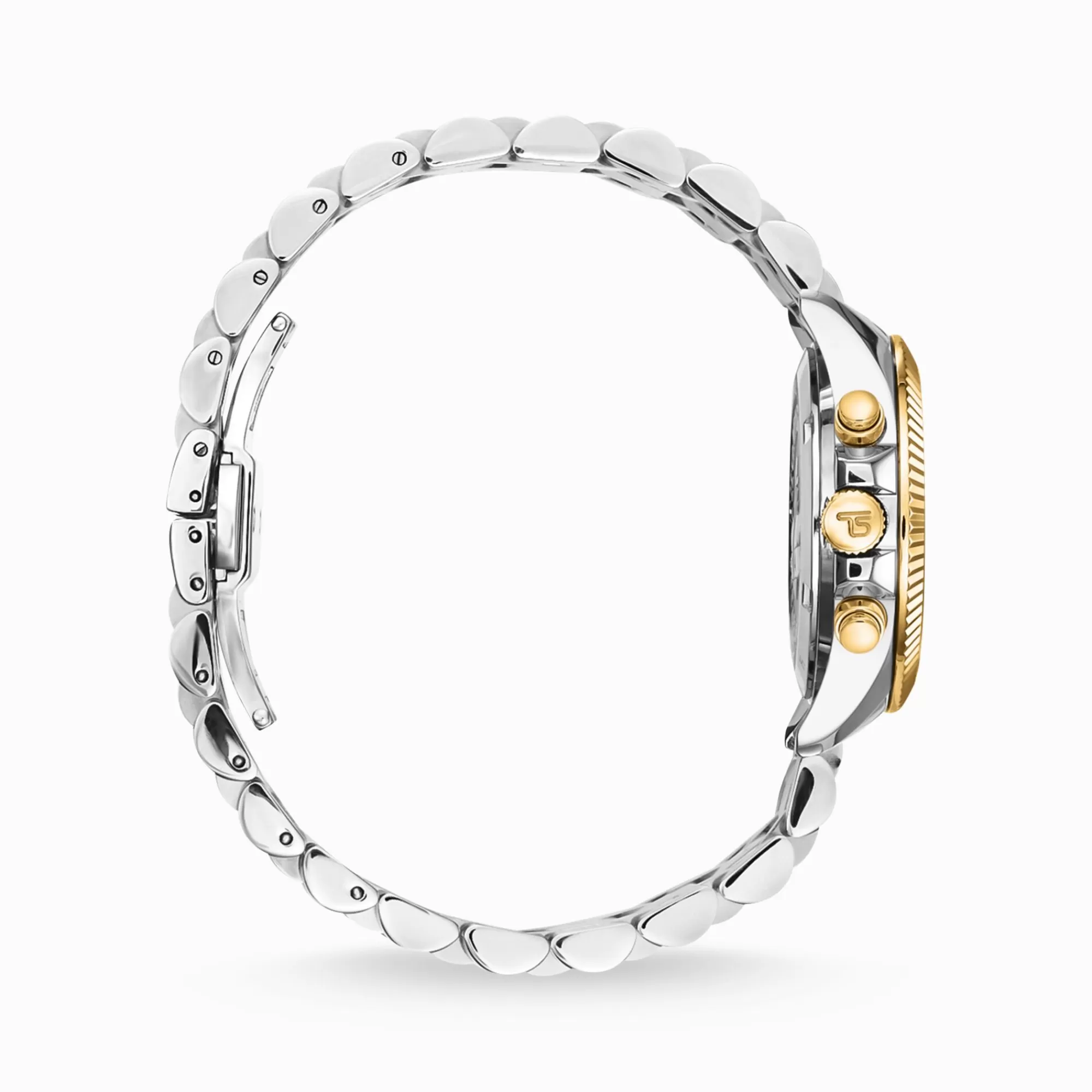 New Reloj Divine Chrono de color dorado con esfera negra Mujer Relojes | Relojes Para Mujer