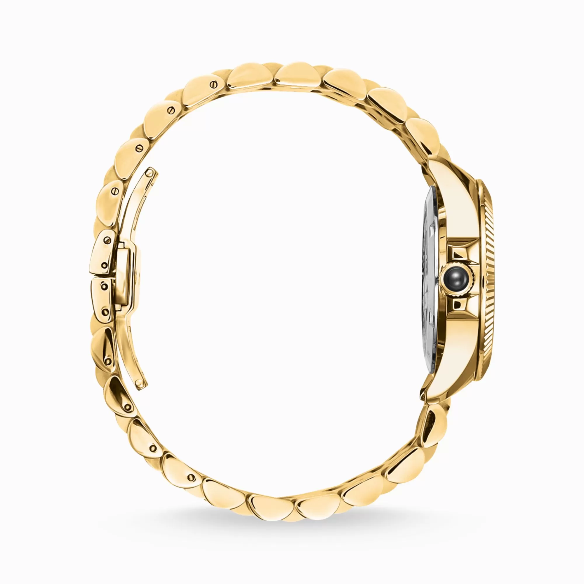 New Reloj para señora Mystic Island con piedras blancas y malaquita verde color dorado Mujer Relojes | Relojes Para Mujer